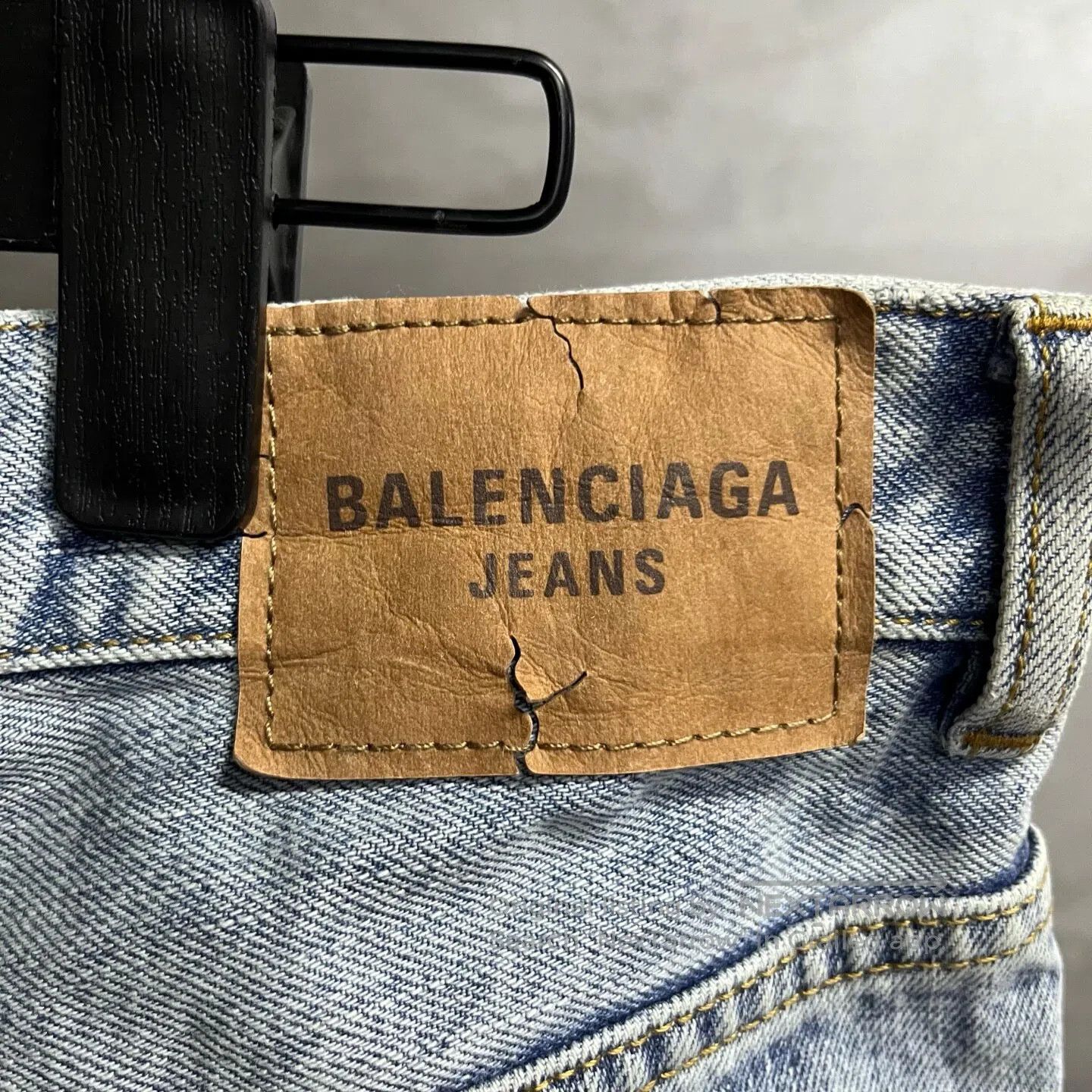 Balenciaga Balenciaga size s Light blue solid-colored zipper jeans| Size 26" / US 2 / IT 38 - 6 Thumbnail