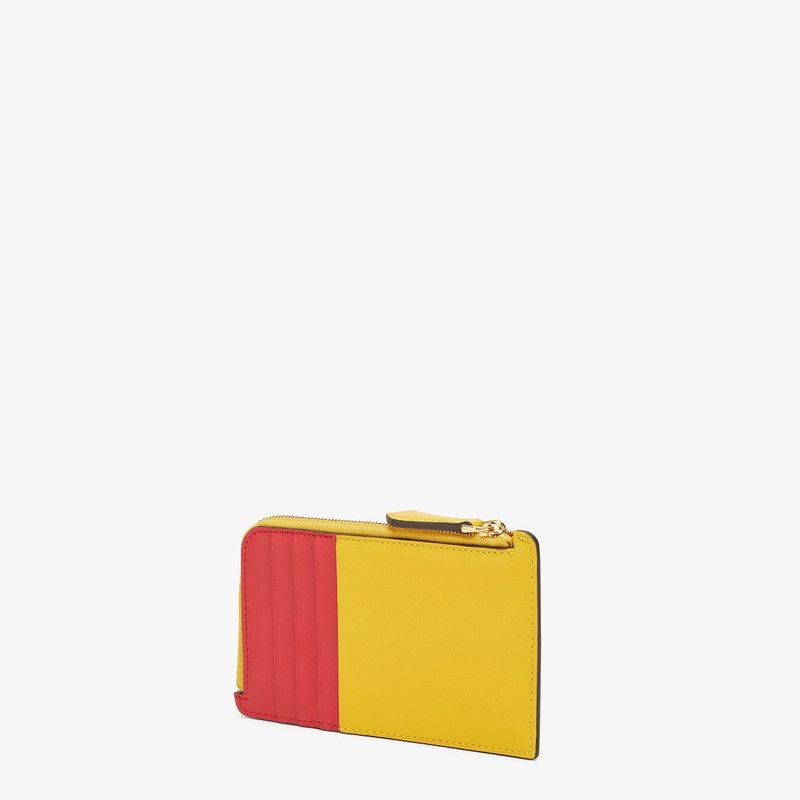 Fendi o1s1wg110426 Size:OS/Card Case in Yellow Size ONE SIZE - 2 Thumbnail