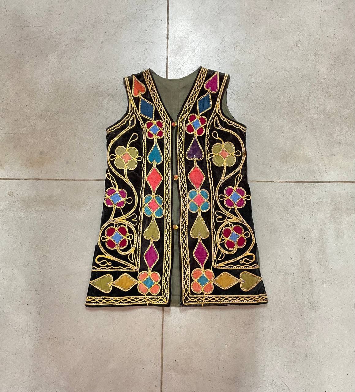 Other Japanese Brand Hand Made Patchwork Vest (ask measurements) Size M / US 6-8 / IT 42-44 - 2 Thumbnail
