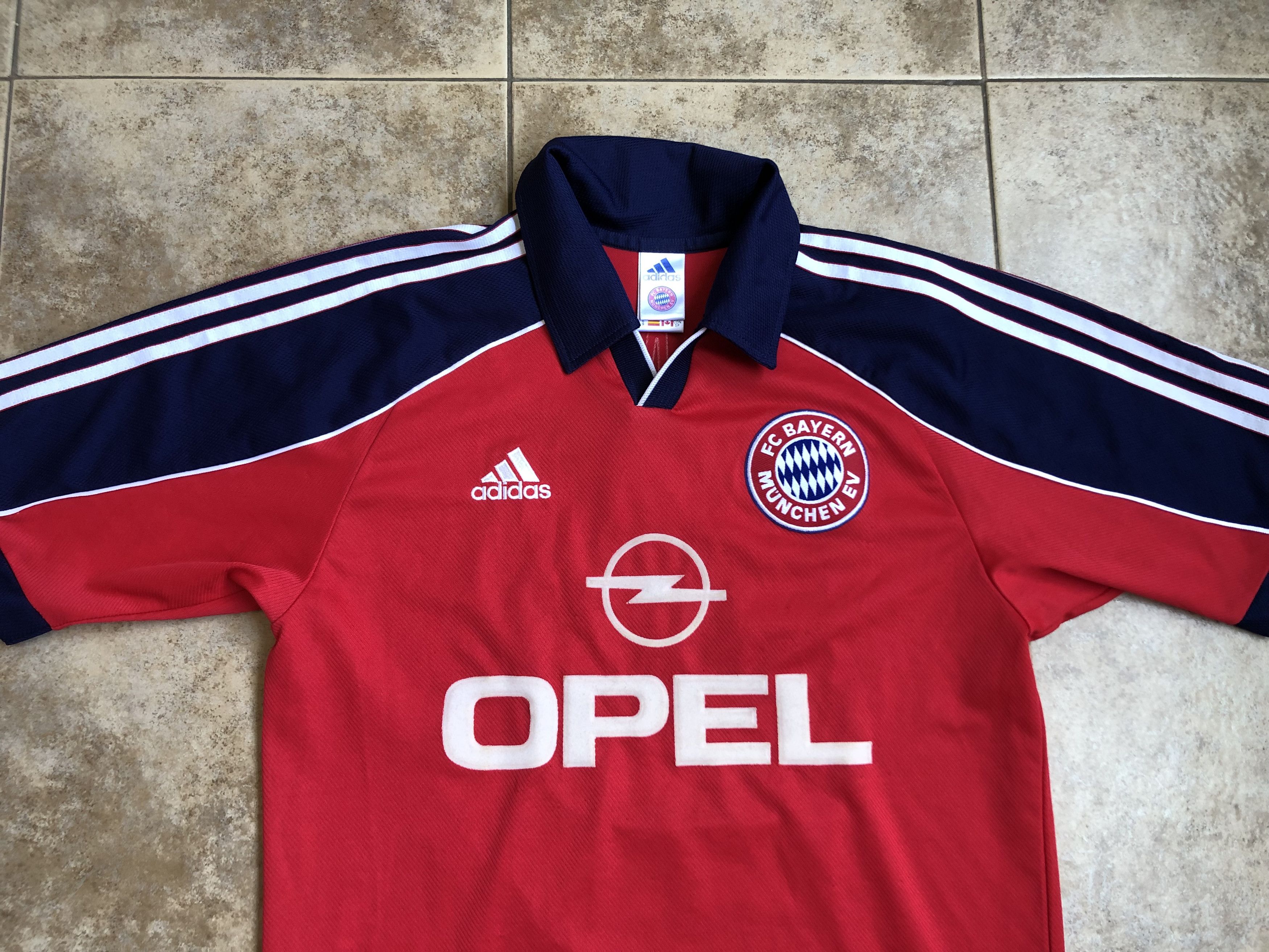Adidas Bayern Munich Home Football Shirt 1999-2001 #13 Sergio Size US S / EU 44-46 / 1 - 3 Thumbnail