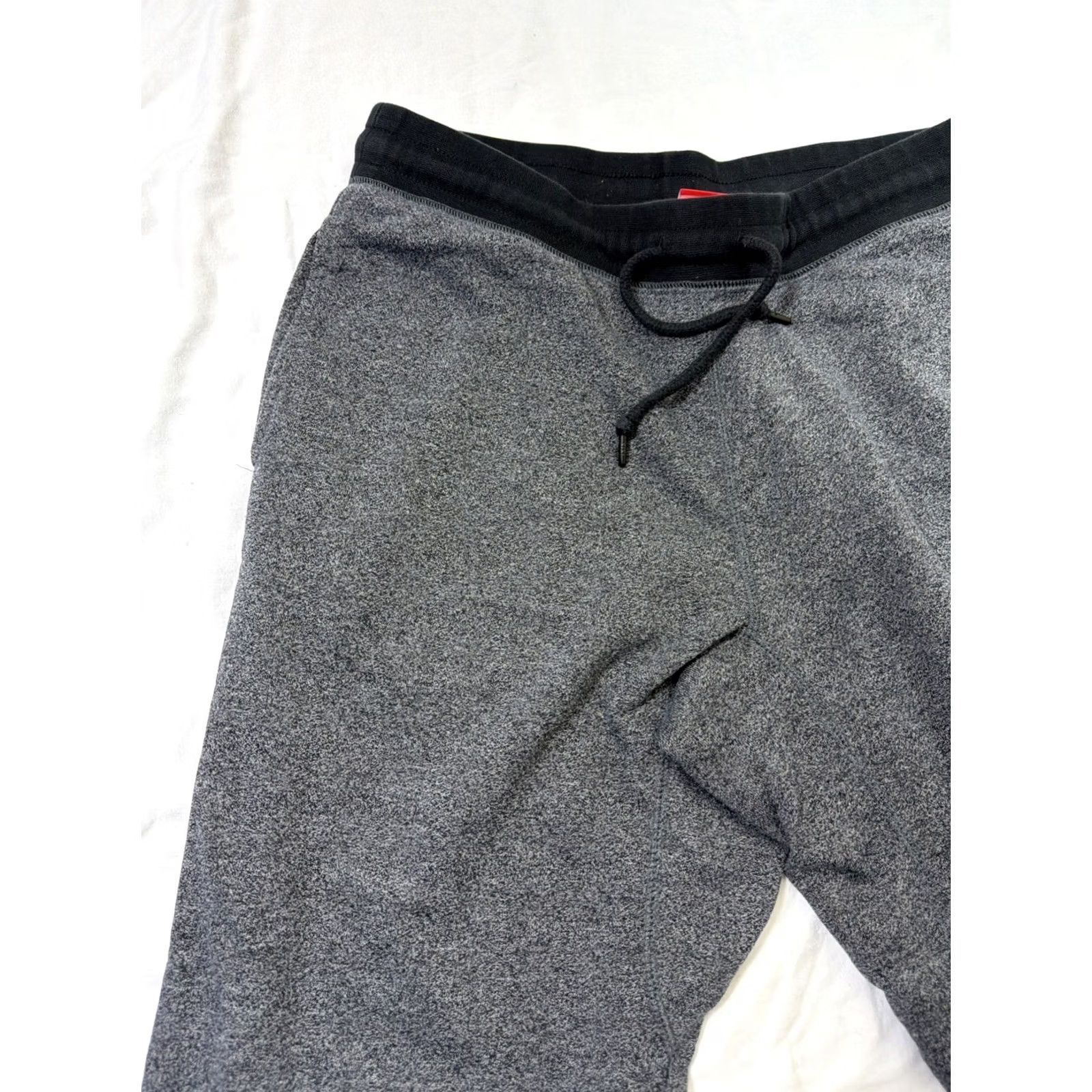 Nike Nike Sweatpants Mens Tapered Warm Up Drawstring Athleisure Gray L Size US 33 - 4 Thumbnail
