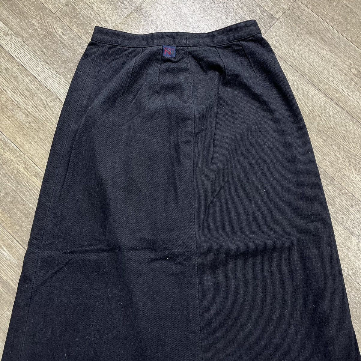 Issey Miyake × Mademoiselle Non Non × Seditionaries Vintage Rope Mademoiselle Gothic Style Lase Skirt Size 22" - 12 Thumbnail