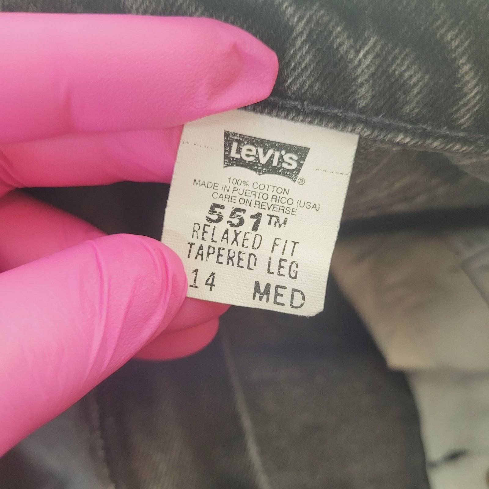 Levi's Vintage 90s Levi's 551 Jeans 32" High Rise Mom Jean Faded Size 32" / US 10 / IT 46 - 6 Thumbnail