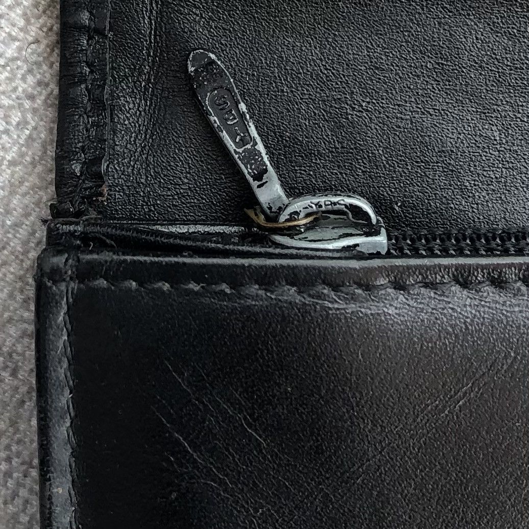 Balenciaga Authentic Balenciaga Paris Leather Wallet Black Size ONE SIZE - 20 Thumbnail
