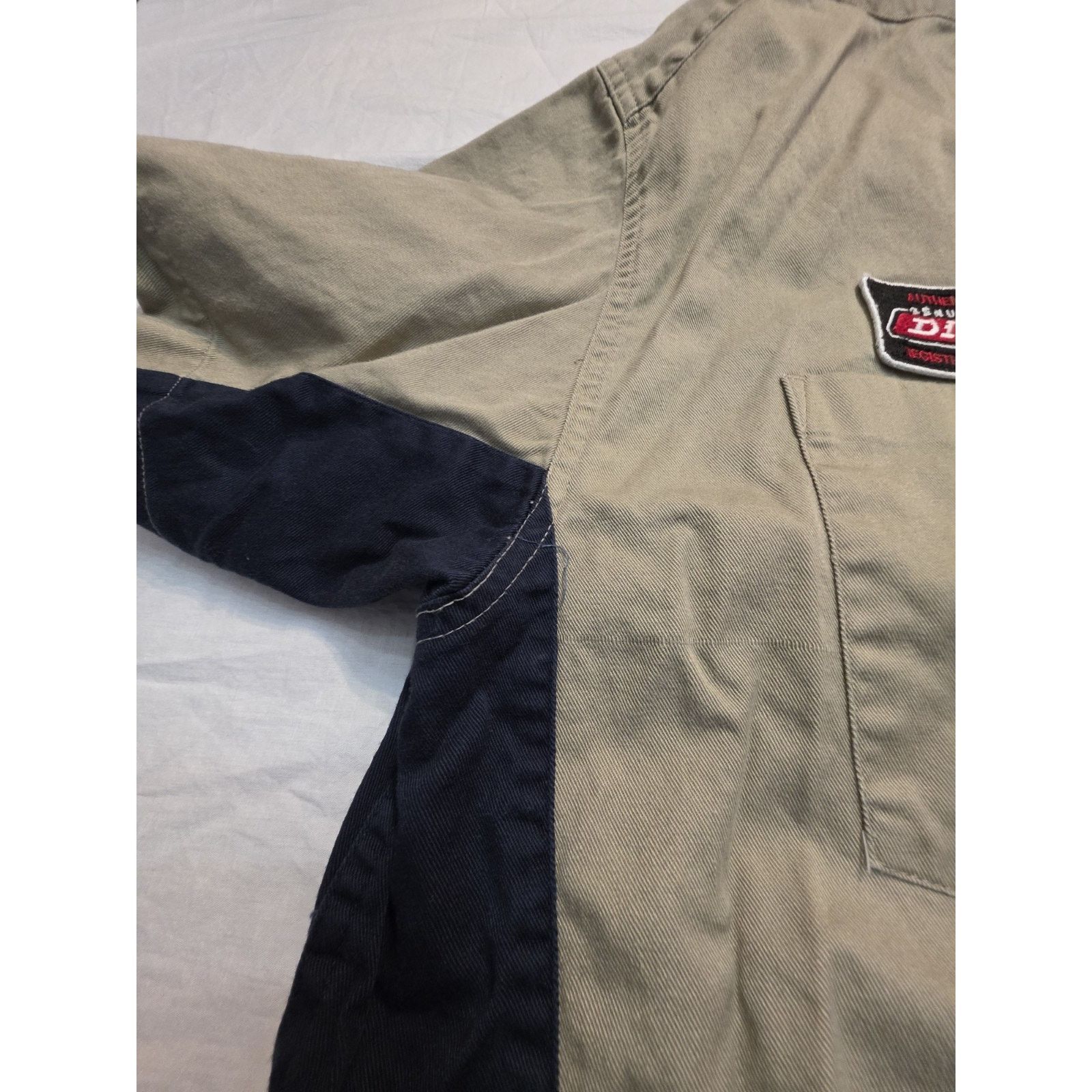 Dickies Vintage Dickies Men's Size 2XL Two Tone Short Sleeve Button Size US XXL / EU 58 / 5 - 4 Thumbnail