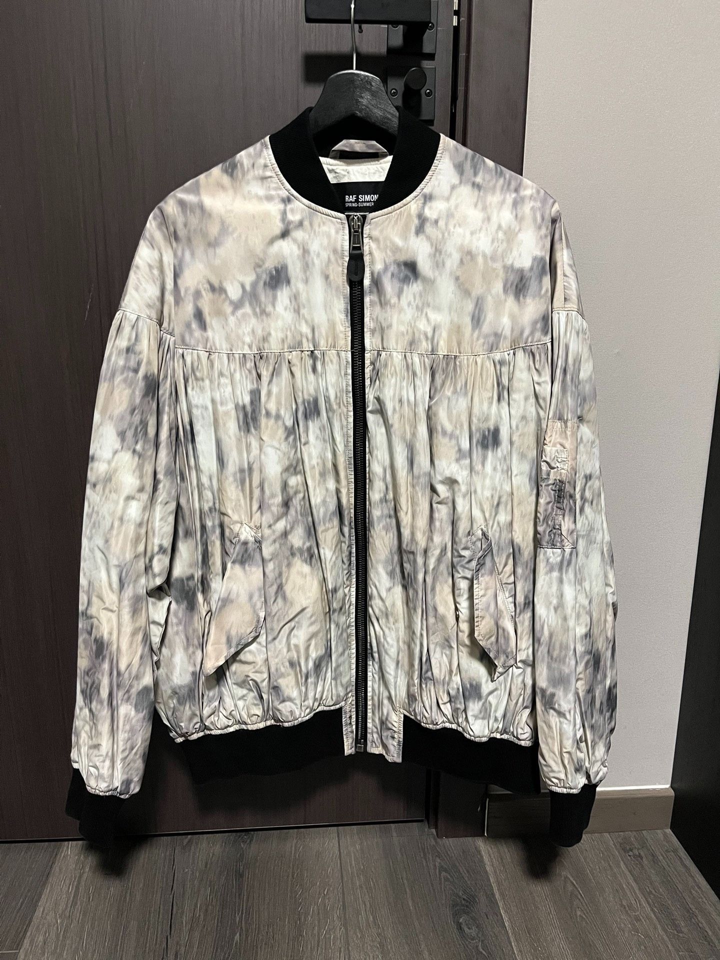 Raf Simons 22SS pleated bomber jacket 2501-Nextarrow