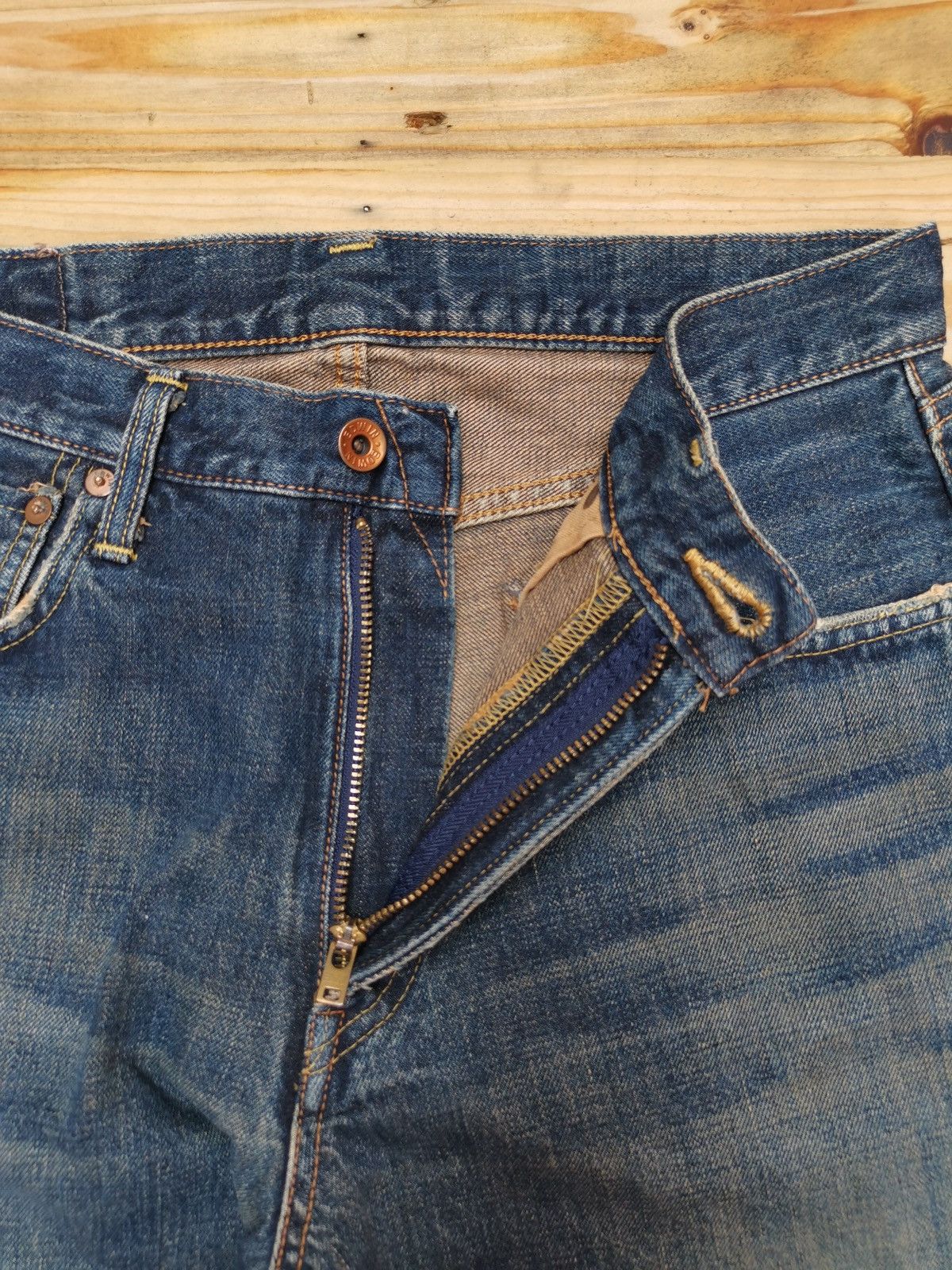 Edwin MUDWASH EDWIN LOT 505X SELVEDGE JEANS Size US 30 / EU 46 - 5 Thumbnail