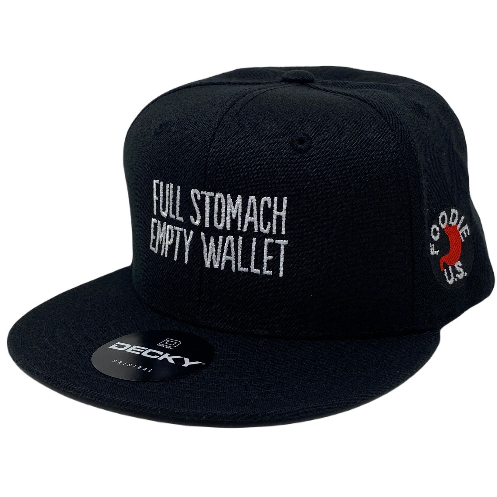 Other Empty Wallet Streetwear Foodie USA Travel Hat All Black Size ONE SIZE - 3 Thumbnail
