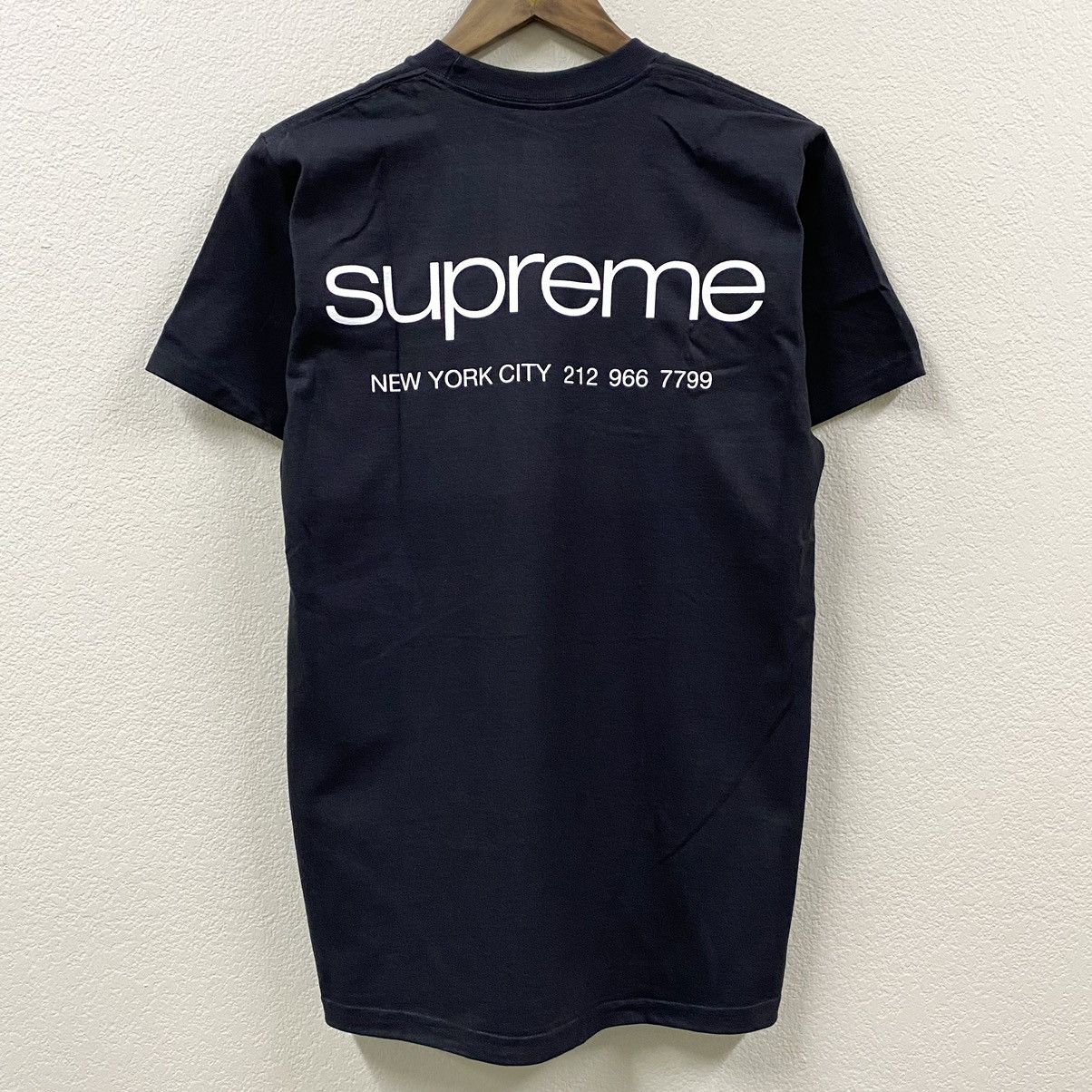 image of 2023 F/w Supreme Nyc Black T-Shirt (S), Men's (Size Small)