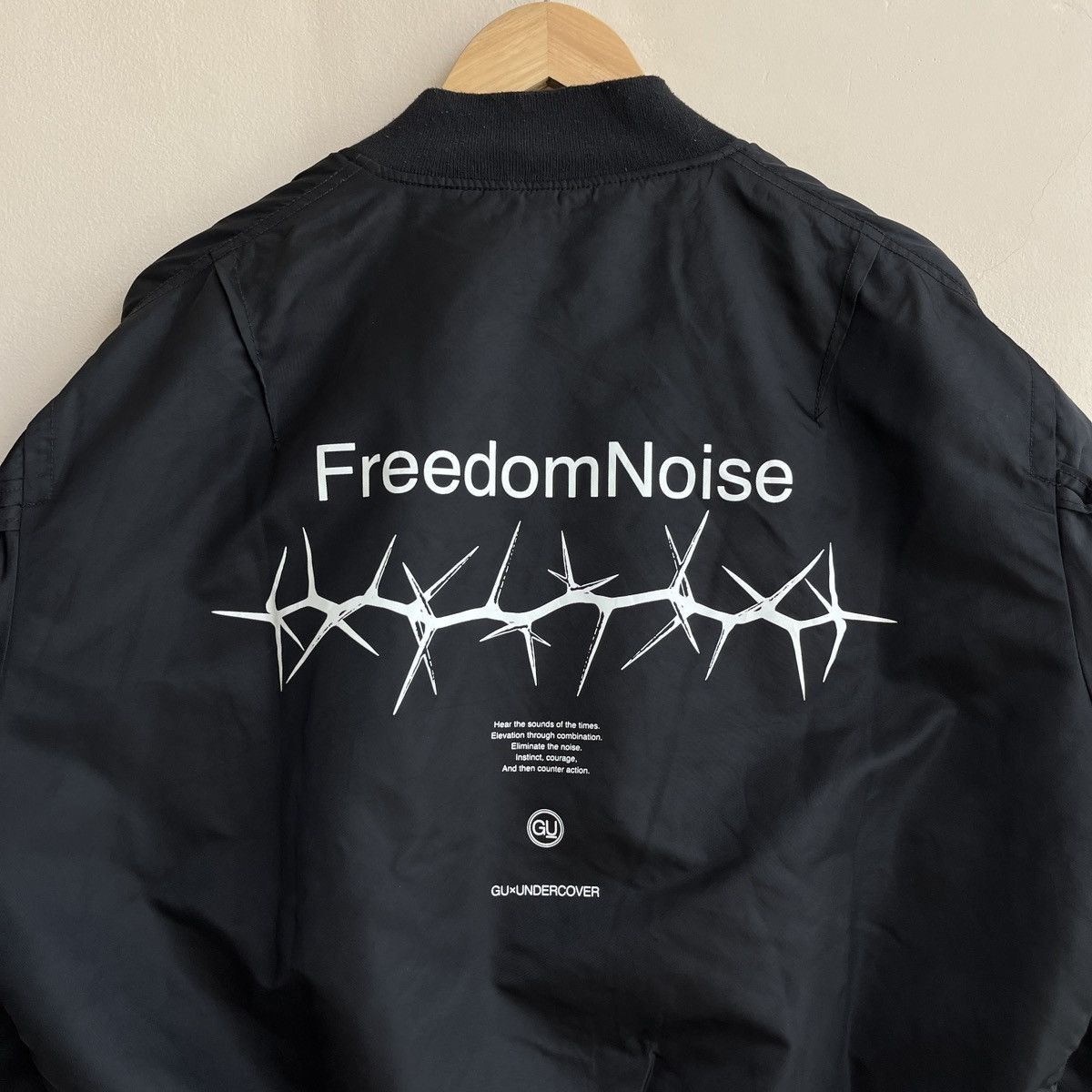GU × Undercover Undercover GU FreedomNoise MA-1 Bomber Jacket Size US S / EU 44-46 / 1 - 10 Thumbnail
