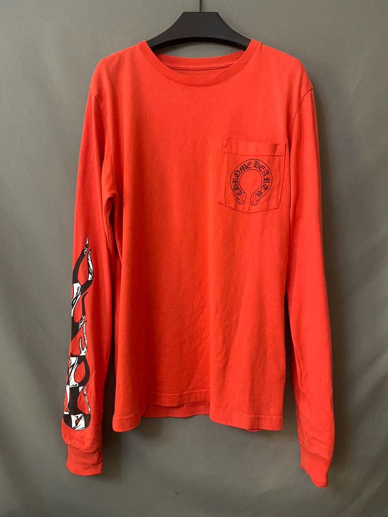 Chrome Hearts Chrome Hearts 23SS Mattyboy Red Long Sleeve-yf Size US S / EU 44-46 / 1 - 1 Thumbnail