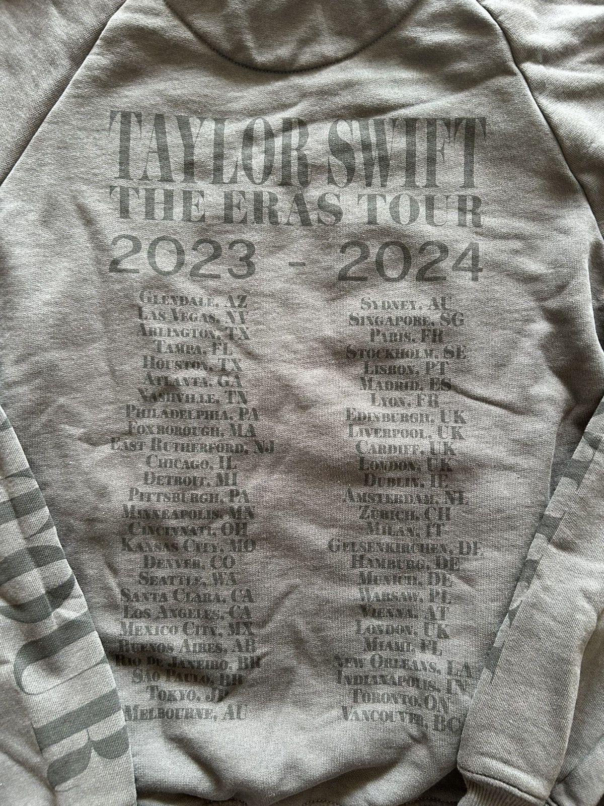 Band Tees Taylor Swift Era Tour Official Hoodie Black Size US L / EU 52-54 / 3 - 9 Thumbnail