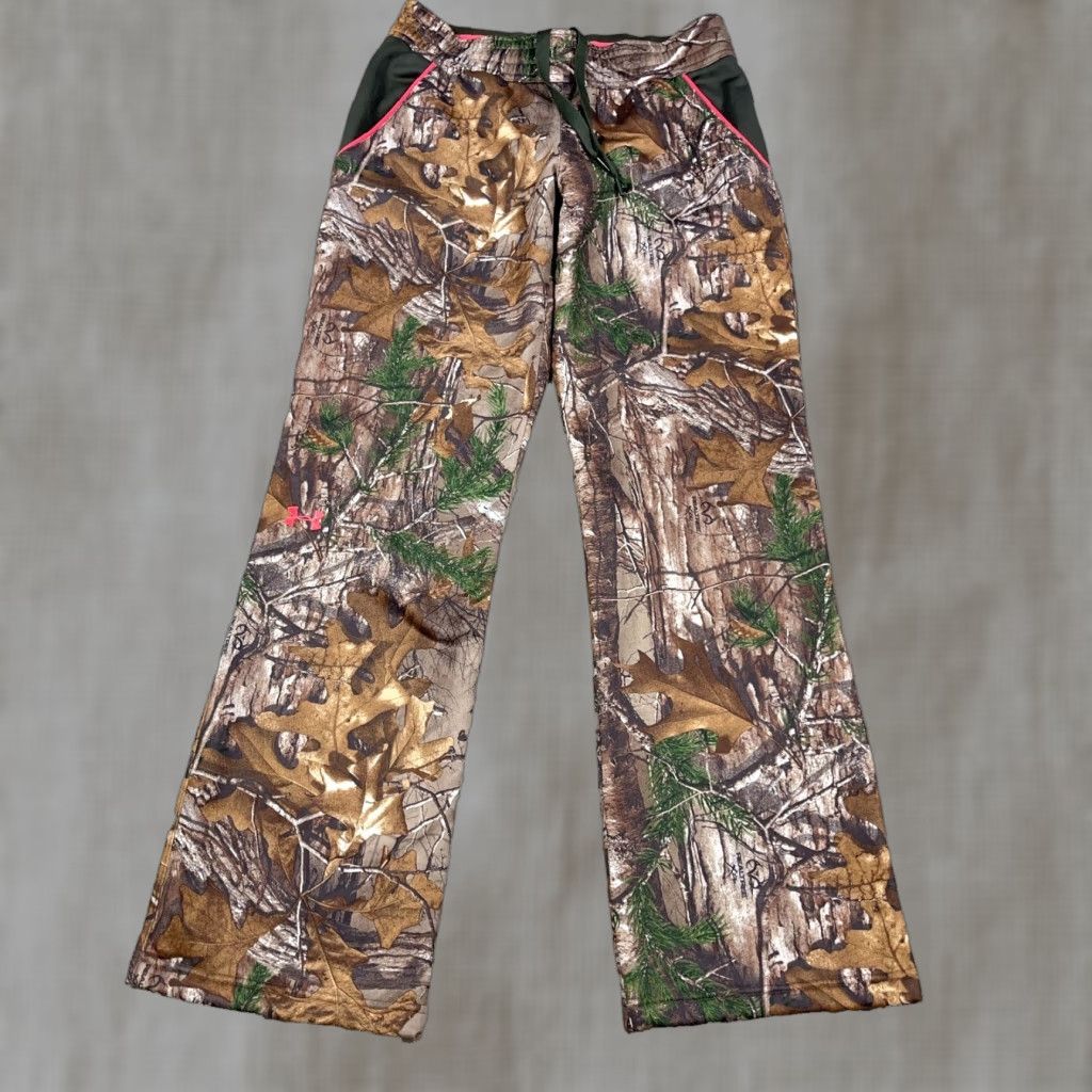 Under Armour Under Armour Sweatpants Women Medium 30x32 Realtree Camo ColdGear Jogger Pants Size 32" / US 10 / IT 46 - 1 Thumbnail