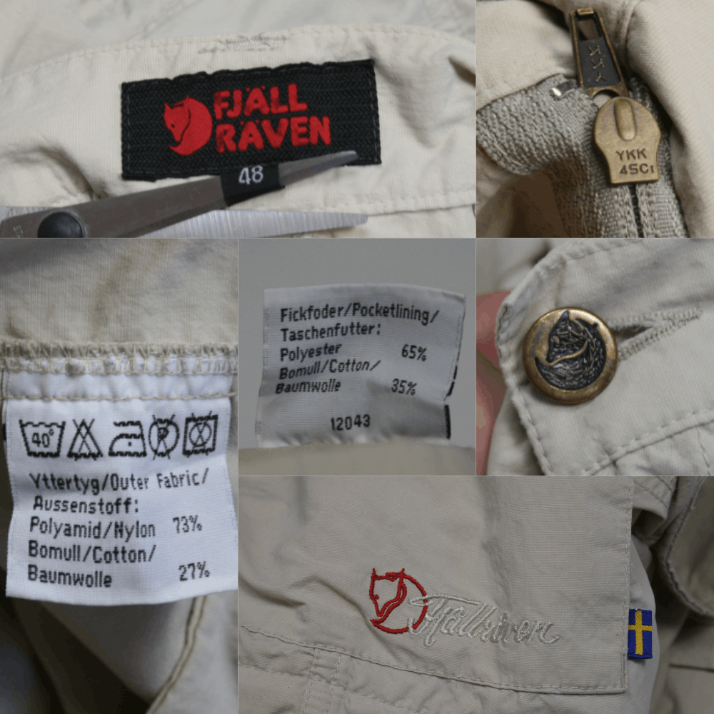 Fjallraven 90S Logo Cargo Shorts Vintage Size US 32 / EU 48 - 7 Thumbnail