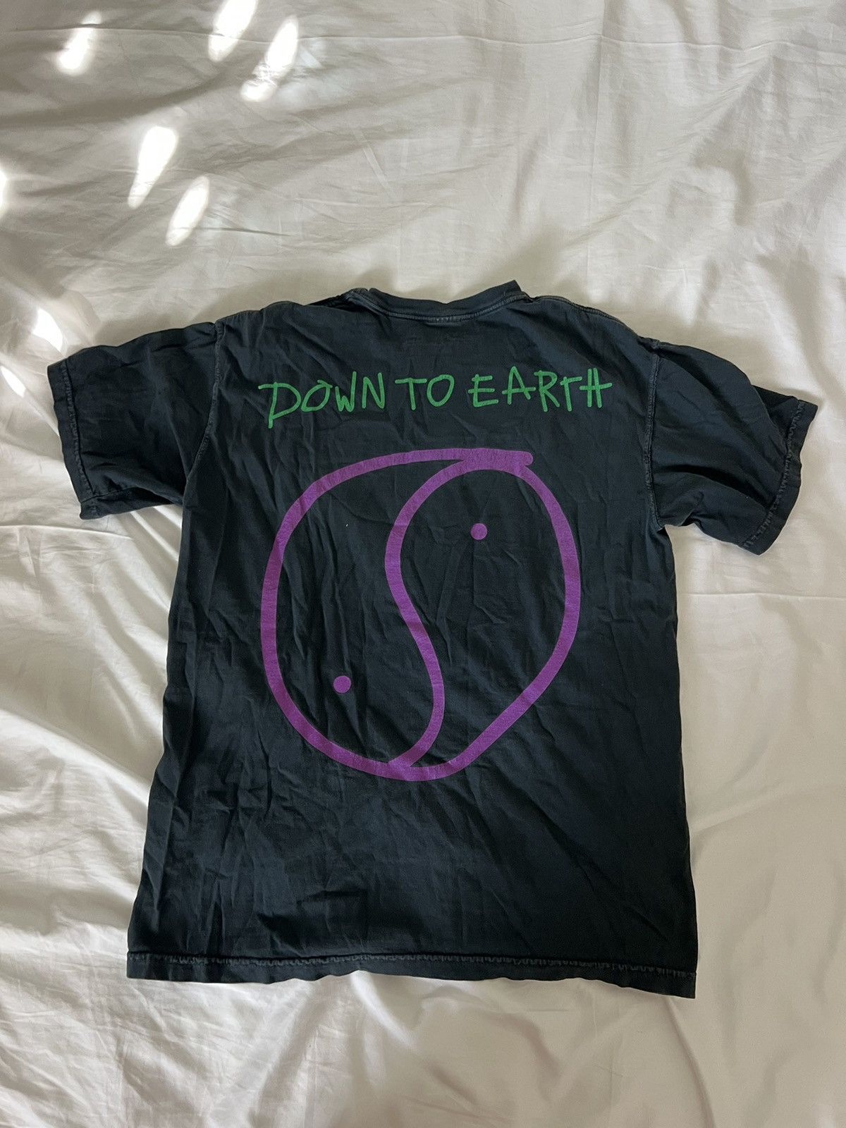 Travis Scott Happy Face Tee Black Size US M / EU 48-50 / 2 - 2 Thumbnail