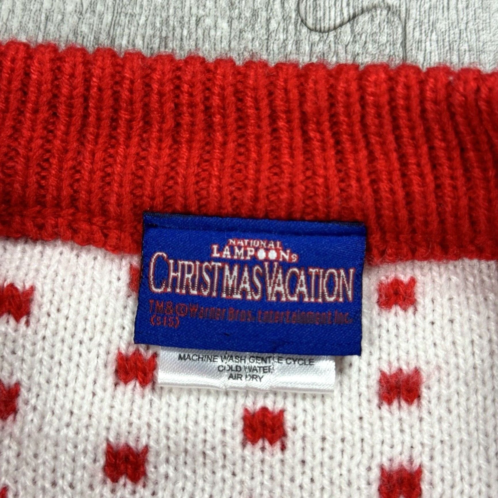 Ripple Junction NATIONAL LAMPOON VACATION SHITTERS Christmas Sweater Knit Pullover Multicolor L Men Adults Size US L / EU 52-54 / 3 - 3 Thumbnail