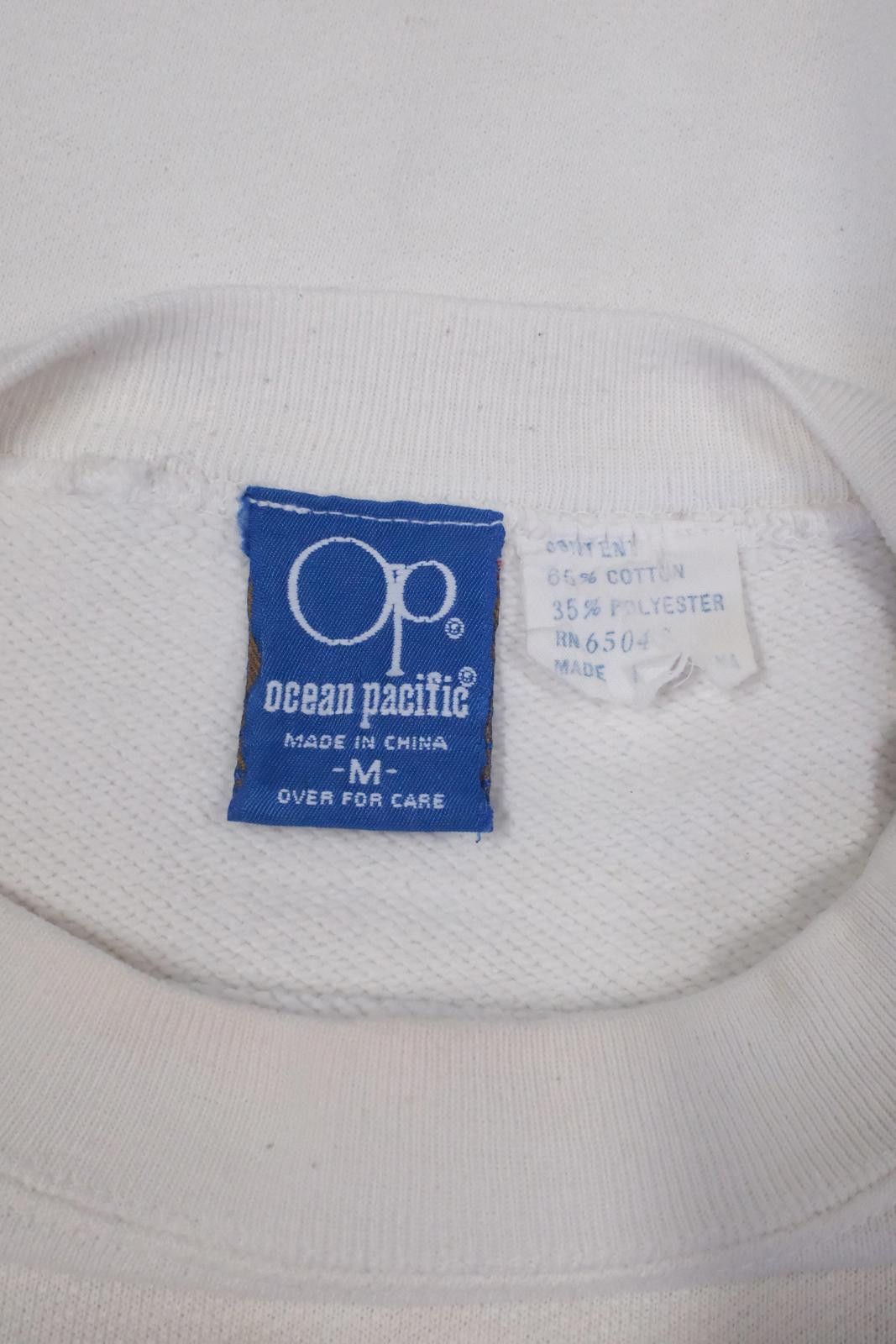 Ocean Pacific 90's Ocean Pacific Flower Surfer Graphic Crewneck Size US M / EU 48-50 / 2 - 3 Thumbnail