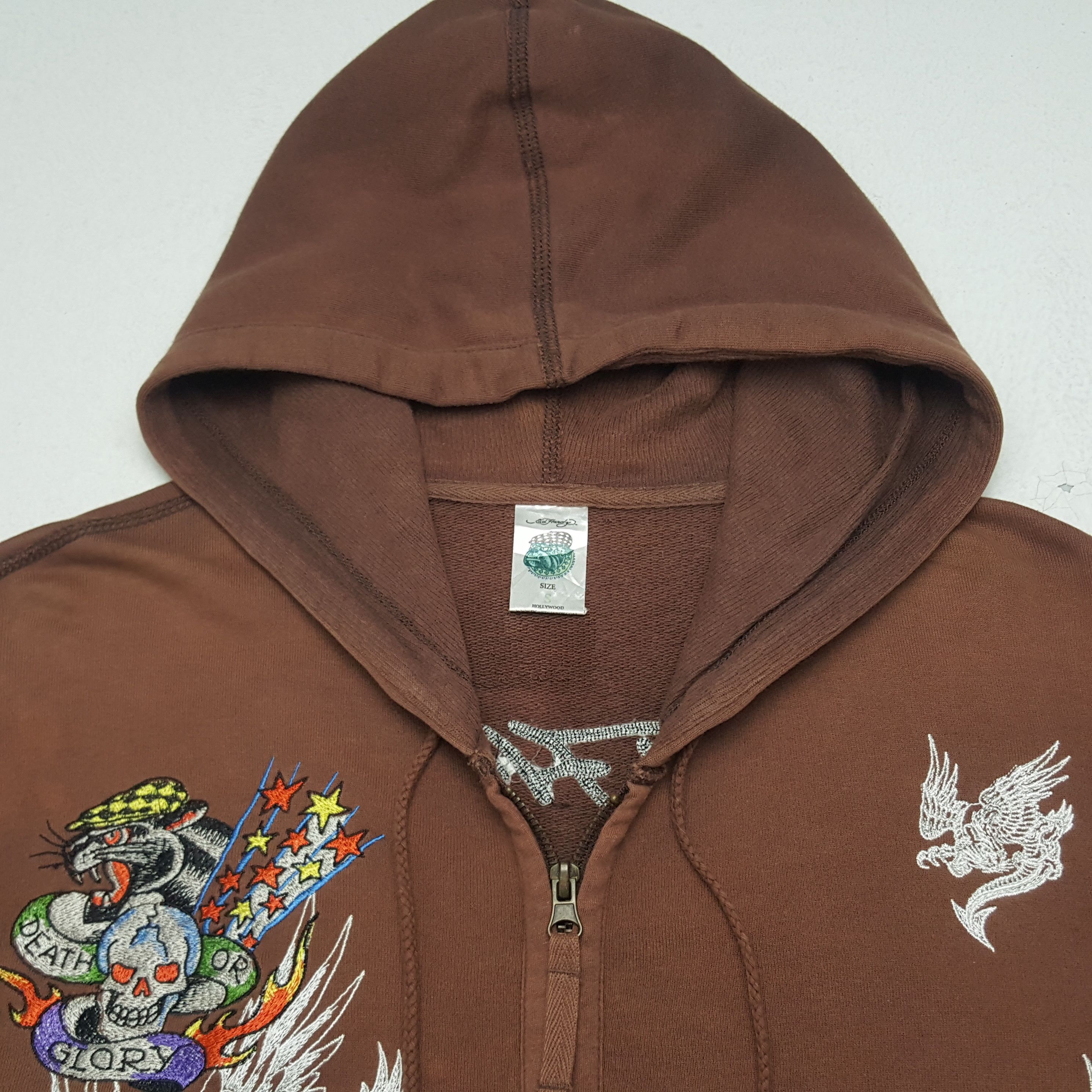 Christian Audigier Vintage Ed Hardy by Christian Audiger Designer Sweatshirt Size US L / EU 52-54 / 3 - 5 Thumbnail