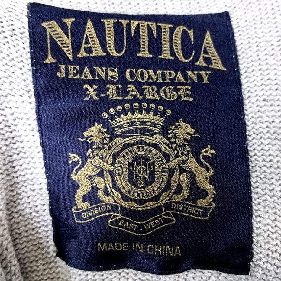 Nautica VINTAGE Nautica Sweater Mens XL Gray Mock Neck 1/4 Zip 90s Jeans Company Shirt Size US XL / EU 56 / 4 - 5 Thumbnail