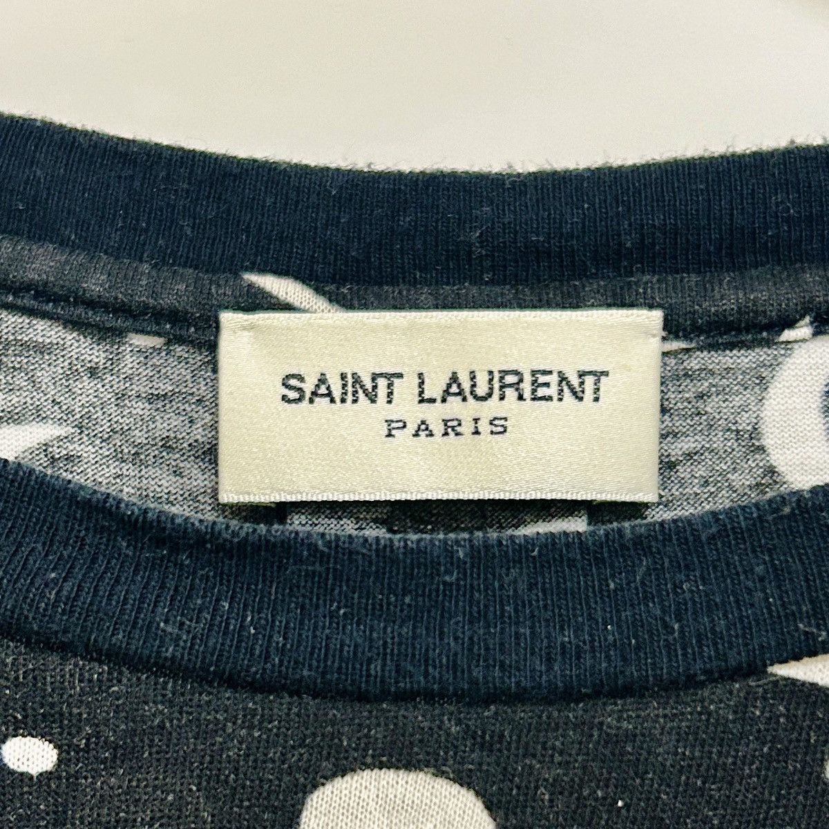 Saint Laurent Paris SAINT LAURENT PARIS BY HEDI SLIMANE 16AW MOON & STAR T-shirt Size US S / EU 44-46 / 1 - 4 Thumbnail