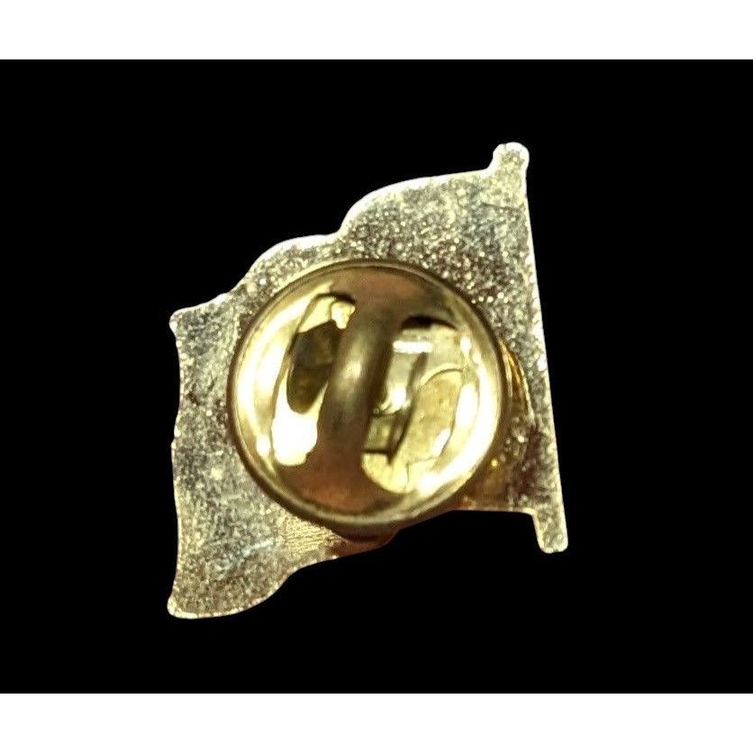Other Patriotic Red White And Blue Enamel On Gold Tone Metal Unite Size ONE SIZE - 2 Thumbnail