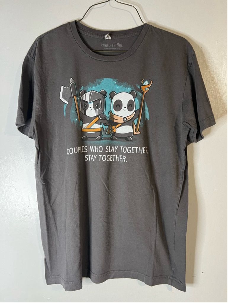 Other Men's TeeTurtle Graphic T-shirt Size M Gray Size US M / EU 48-50 / 2 - 1 Thumbnail