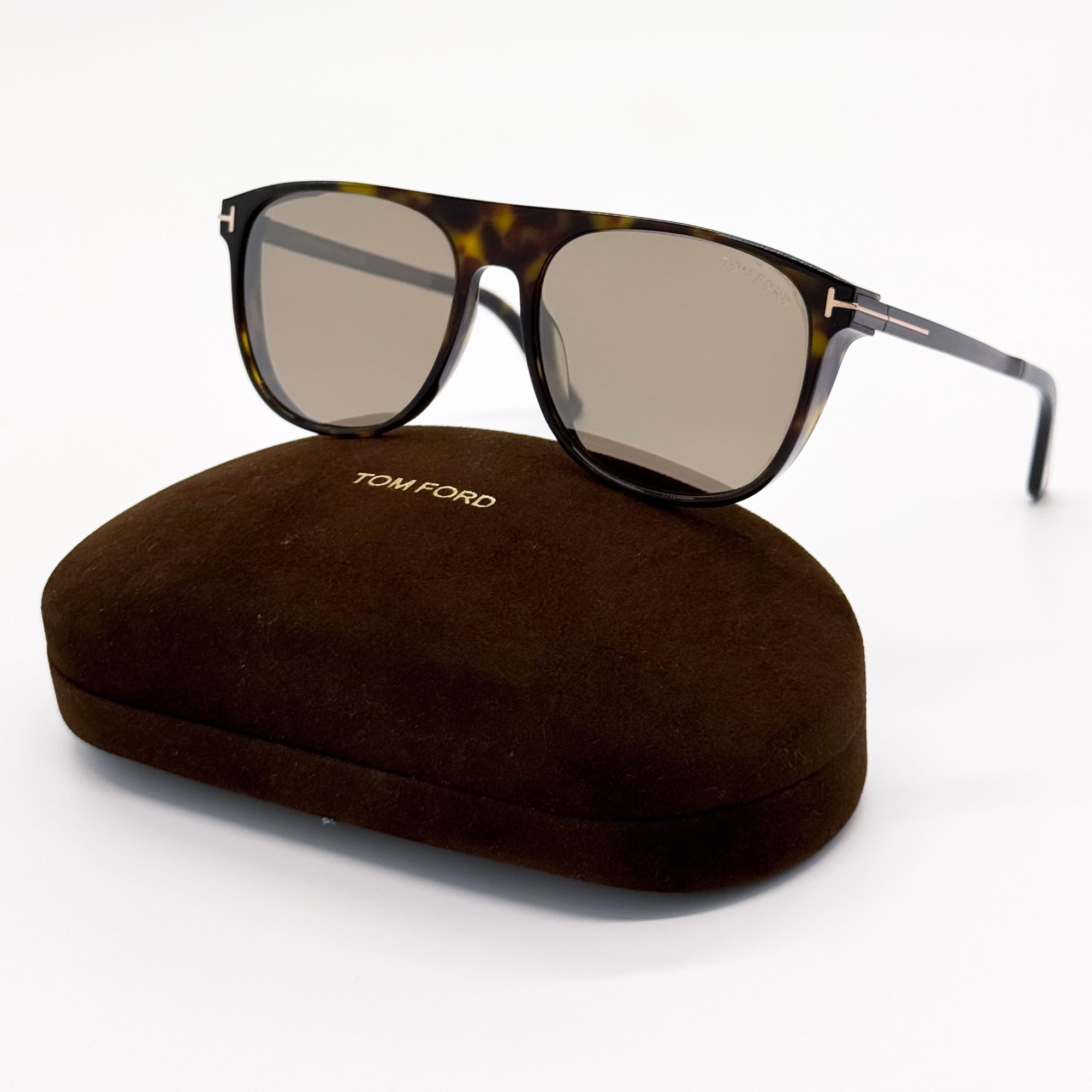 NEW TOM FORD RICKIE SUNGLASSES TF1007 69E UNISEX EYEWEAR FT1007/S Tom Ford Rickie Sunglasses FT1007 01A Shiny Black / Gold  main image 2