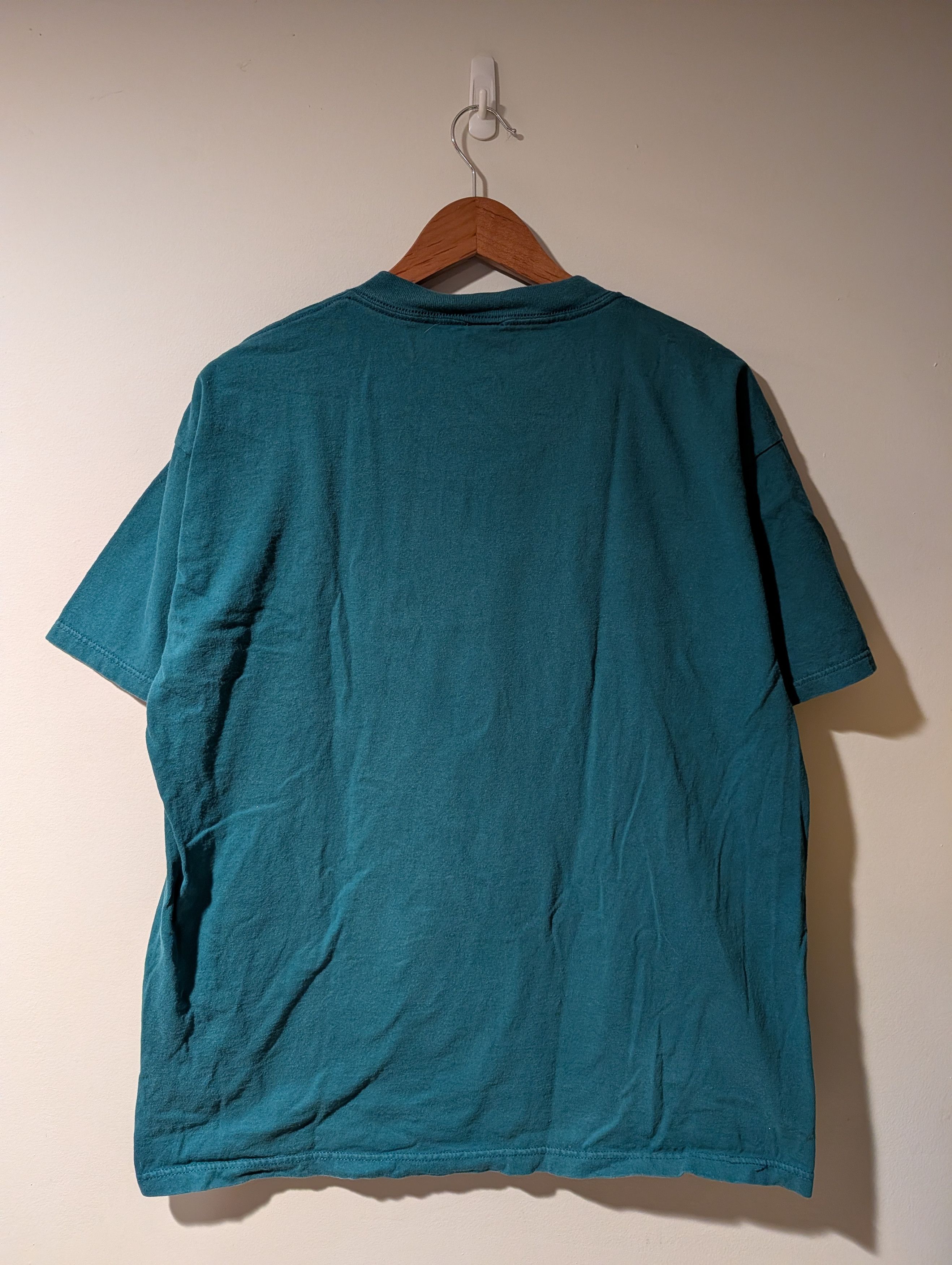 NFL Philadelphia Eagles T-Shirt Spellout Script Logo Vintage Size US XL / EU 56 / 4 - 4 Thumbnail