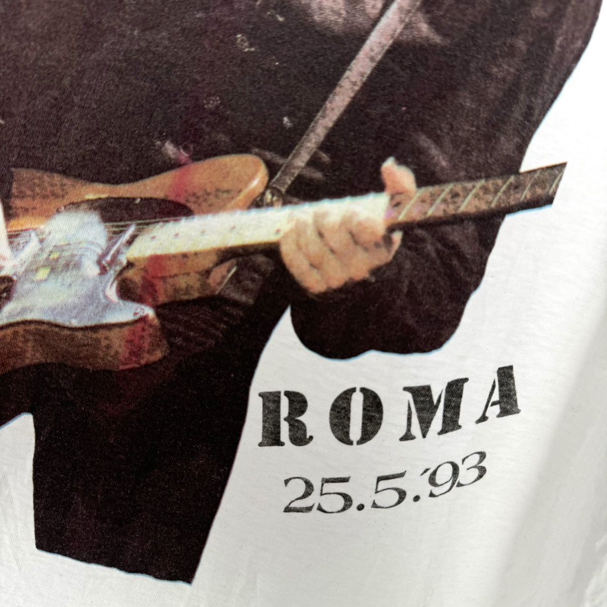 Band Tees Vintage 1993 Bruce Springsteen Rome Italy Exclusive T Shirt Size US L / EU 52-54 / 3 - 5 Thumbnail