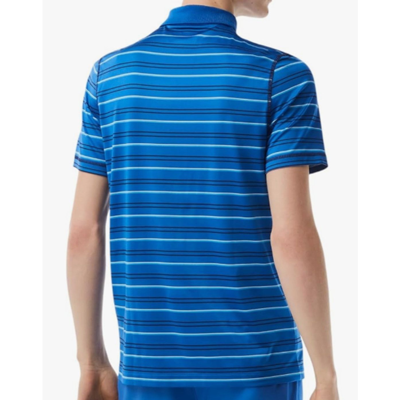 Lacoste Lacoste Men's Contemporary Sport Ultra Dry Polo Shirt Blue L Size US L / EU 52-54 / 3 - 4 Thumbnail