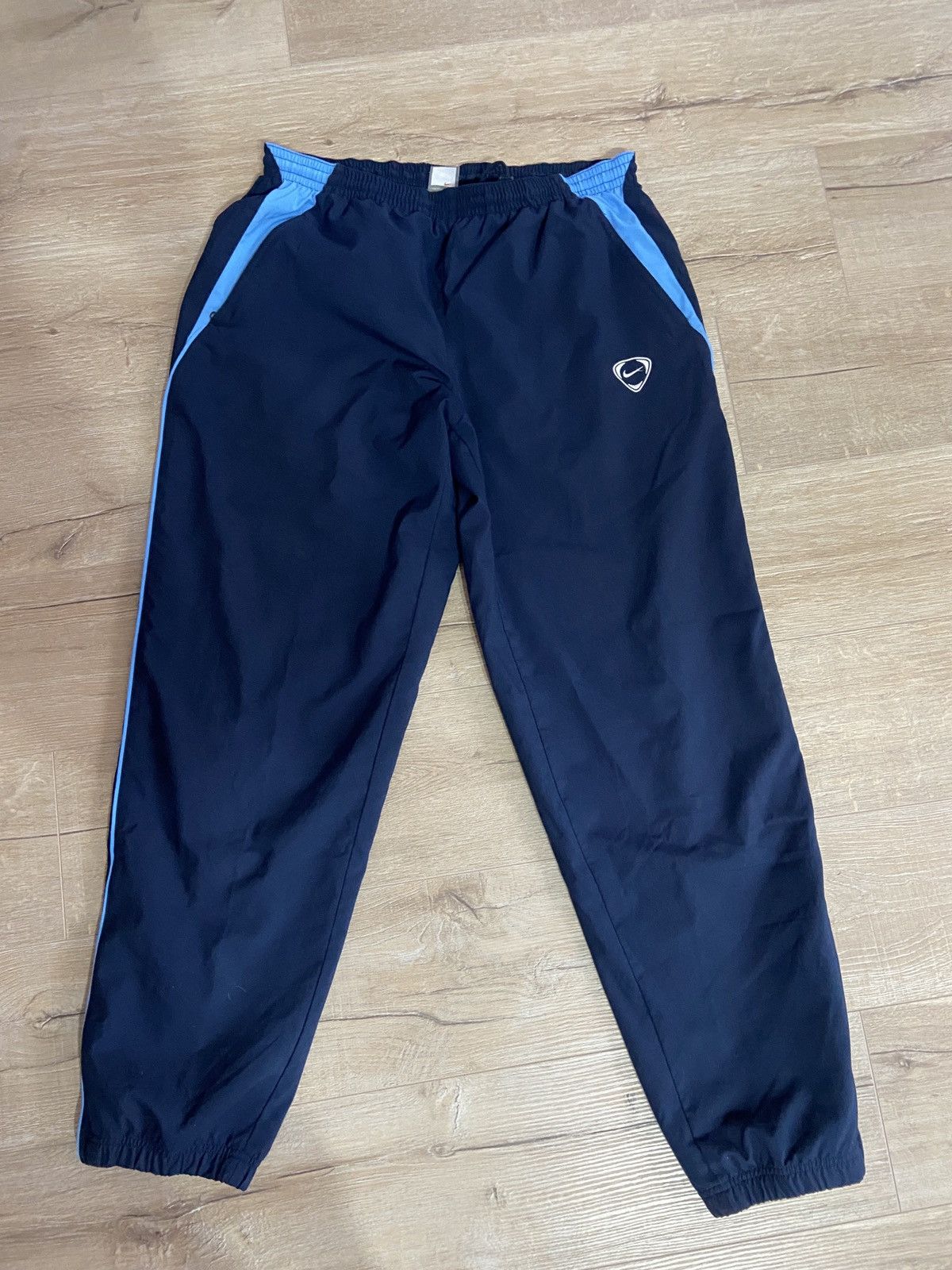 image of Vintage Nike Trackpants From The 2000’S in Navy, Men's (Size 36)