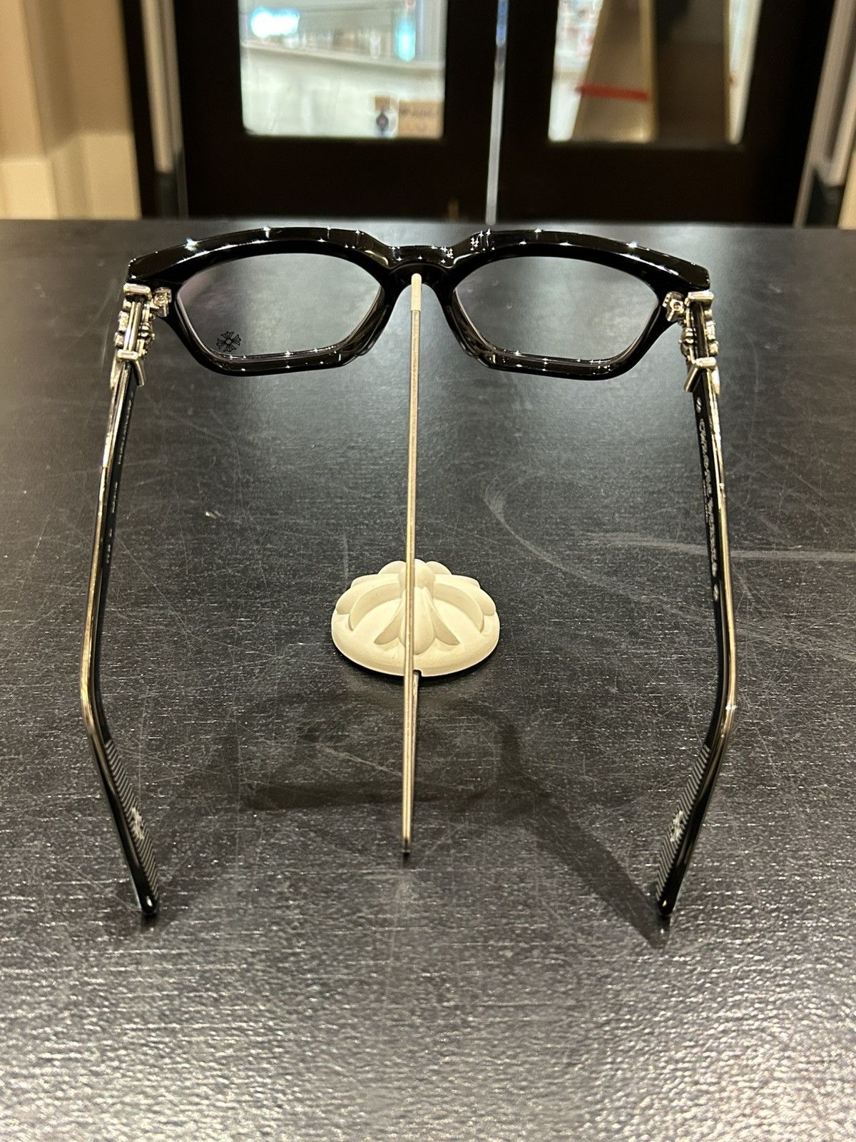 Chrome Hearts Chrome Hearts Diamond ‘Vagillionaire’ II’ Glasses Size ONE SIZE - 5 Thumbnail