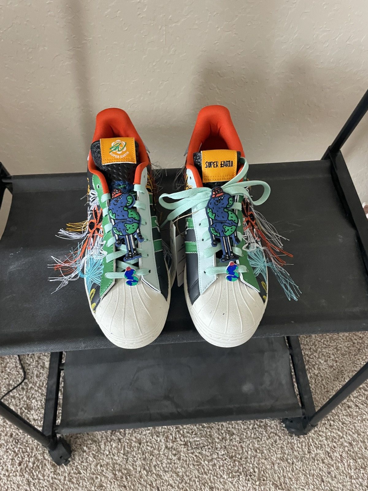 Adidas Sean Wotherspoon x Adidas SST AEC Superearth nwt Size US 10 / EU 43 - 2 Thumbnail