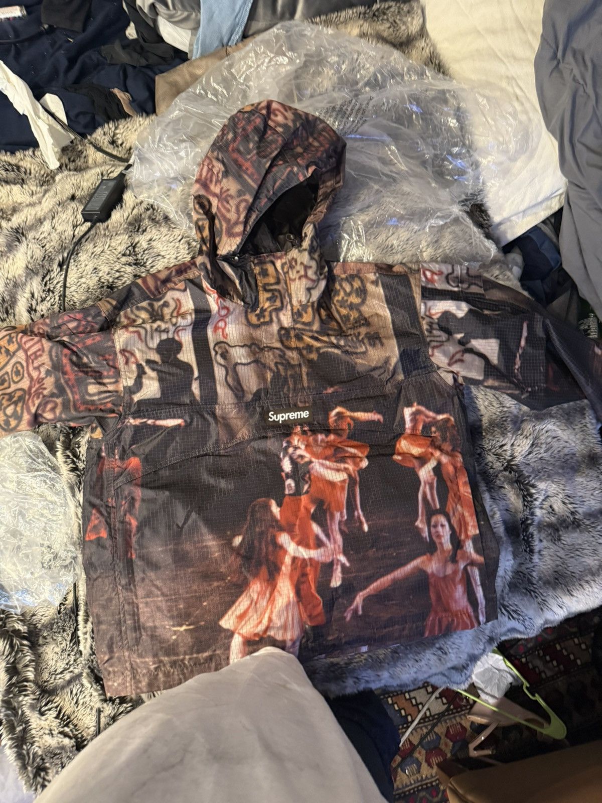 Supreme Supreme Reflective Ripstop Anorak Multicolor | Grailed