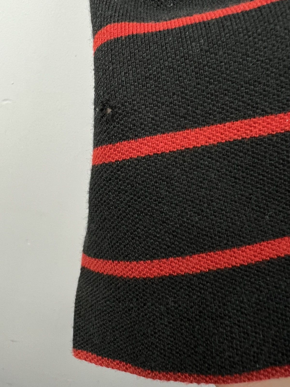 Polo Ralph Lauren × Vintage Polo Ralph Lauren t shirt striped black/red Size US L / EU 52-54 / 3 - 7 Thumbnail