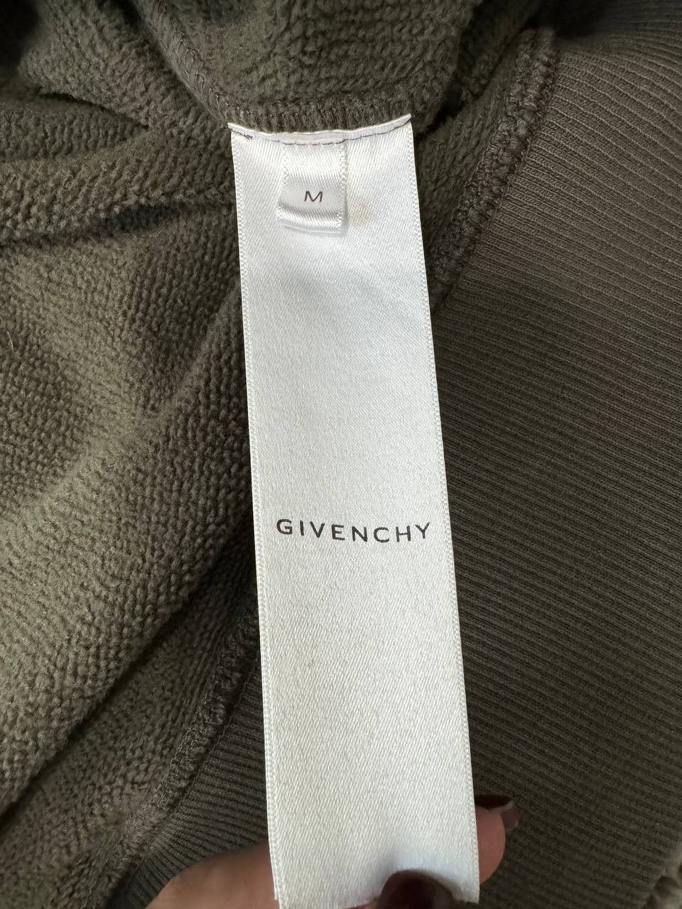 Givenchy Givenchy Chito Collared Dog Oversized Hoodie Military Green Size US M / EU 48-50 / 2 - 9 Thumbnail