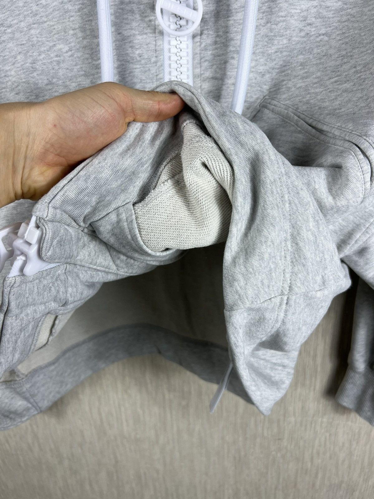Diesel Diesel F-Croppy-Zip cropped big zip hoodie undersized zipper Size XS / US 0-2 / IT 36-38 - 15 Thumbnail