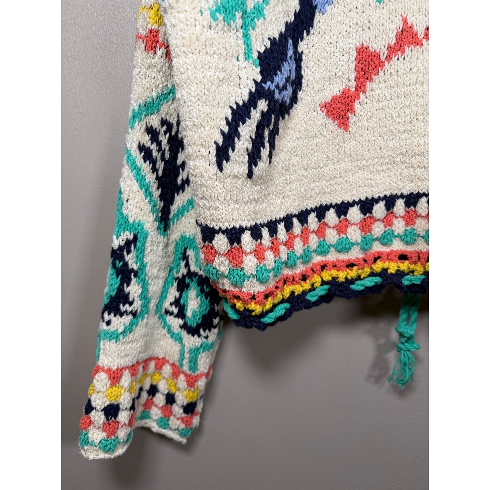 Free People Free People Baja Baby Cardi Slouchy Knit Cardigan XL Size XL / US 12-14 / IT 48-50 - 10 Thumbnail