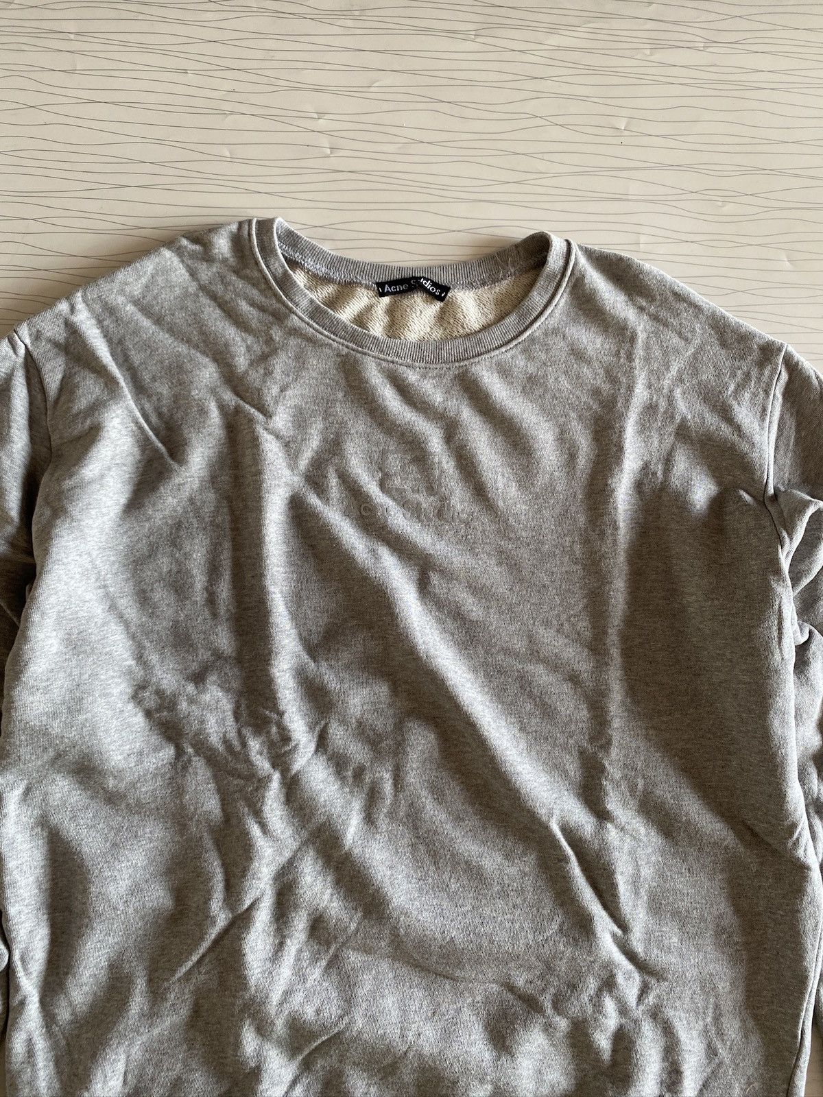 Acne Studios Vintage Acne Studio Sweatshirt Fairview Face Crawneck Size US XXL / EU 58 / 5 - 4 Thumbnail