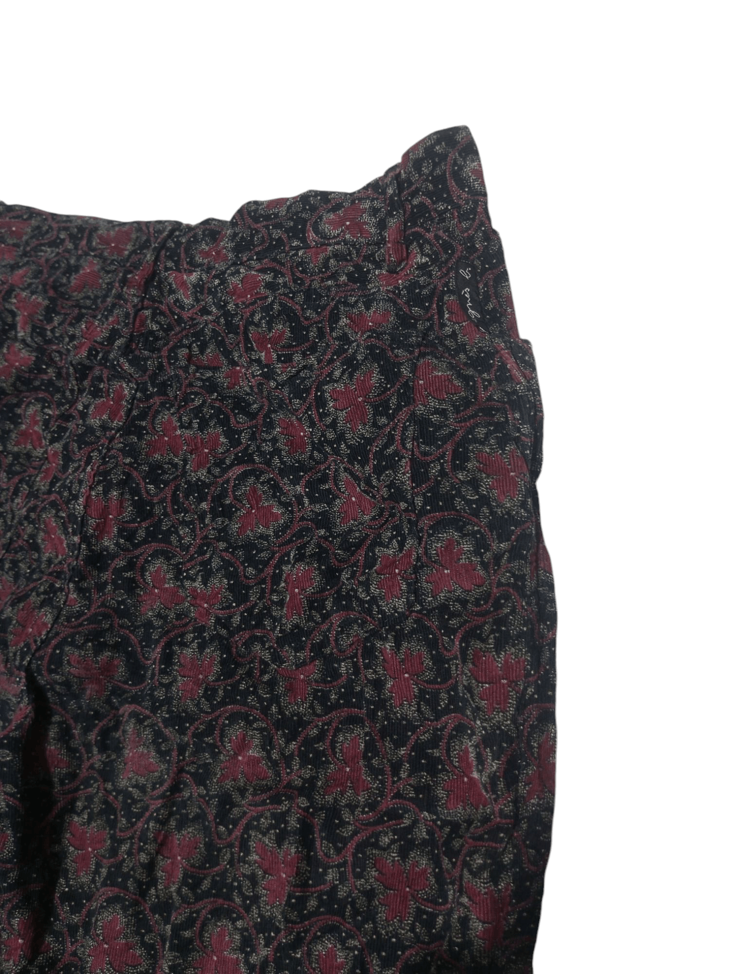 agnes b. Vintage Agnes b thin corduroy full print flare pants Size 28" / US 6 / IT 42 - 3 Thumbnail