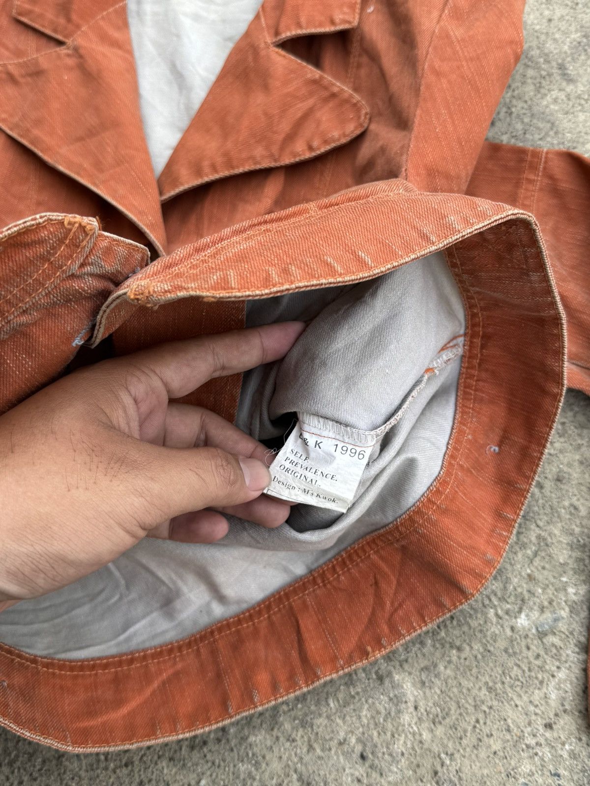 14th Addiction Archived Japanese Jacket Blazer Waxed Size US S / EU 44-46 / 1 - 8 Thumbnail