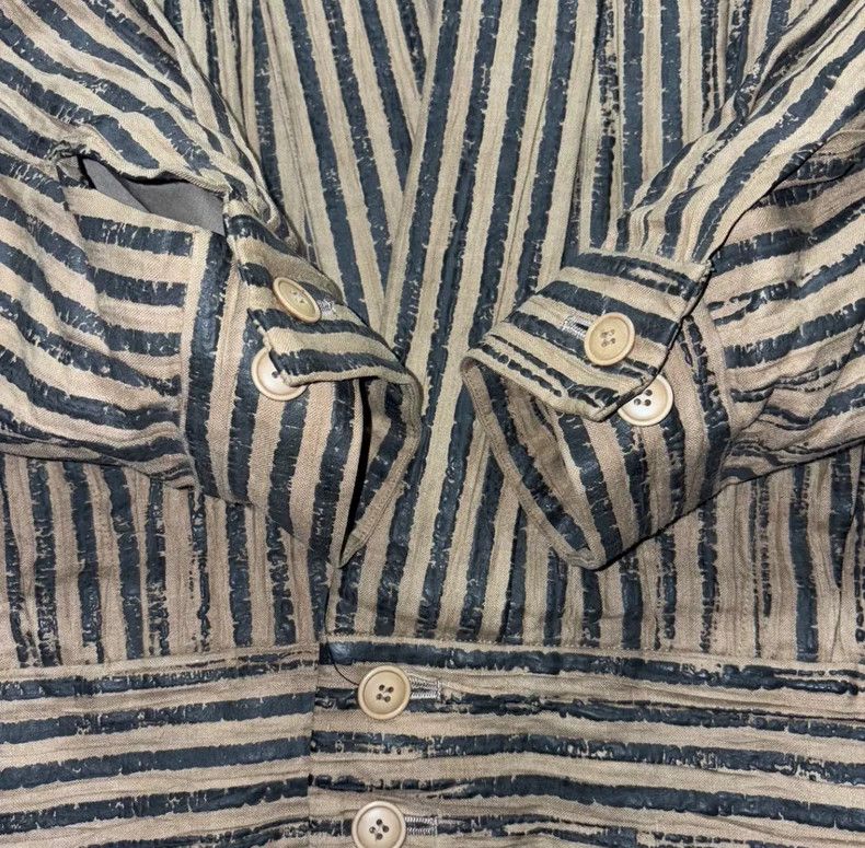 Issey Miyake issey miyake striped jacket Size US M / EU 48-50 / 2 - 5 Thumbnail