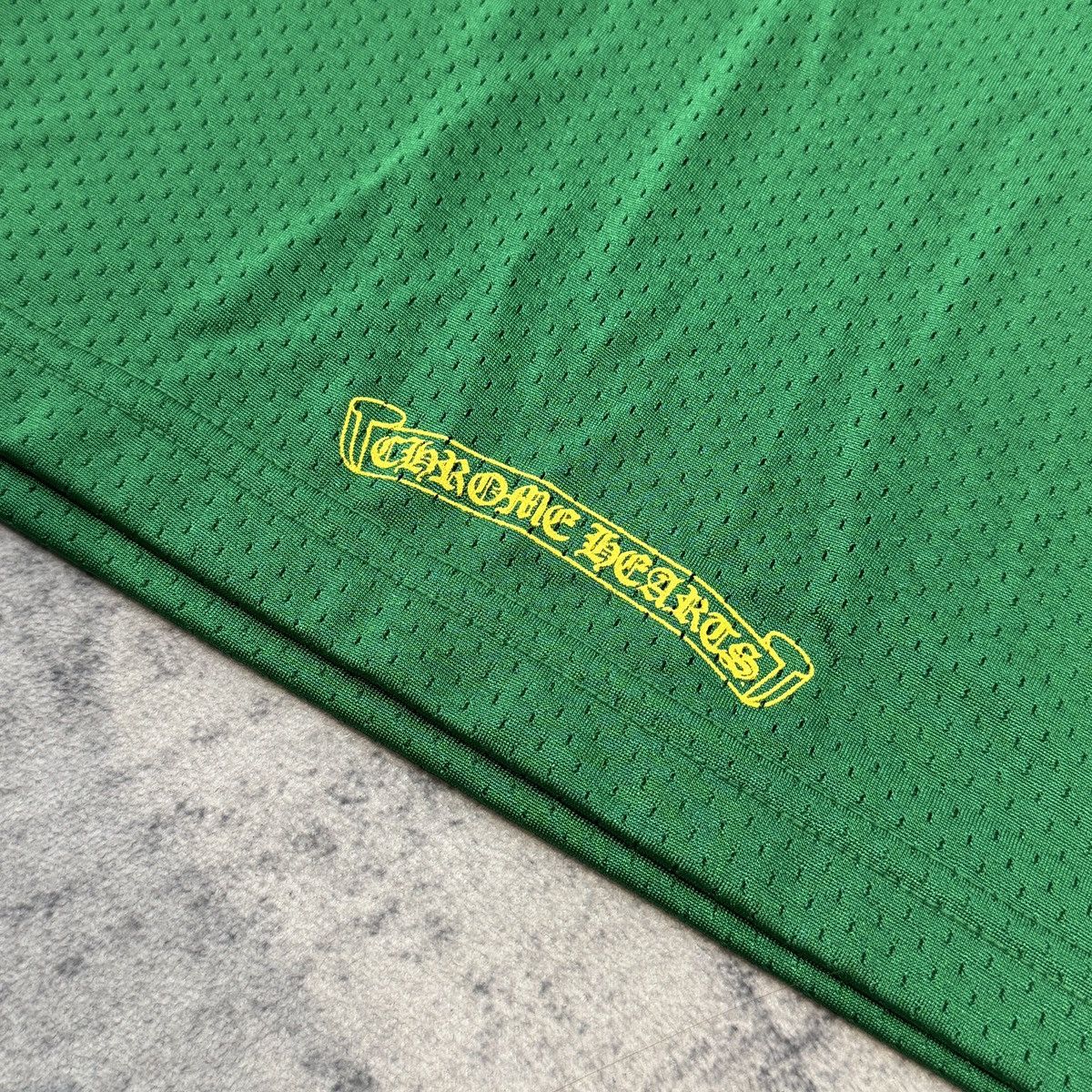 Chrome Hearts CHROME HEARTS Mesh Jersey Long Sleeve Tee GREEN Size US L / EU 52-54 / 3 - 7 Thumbnail
