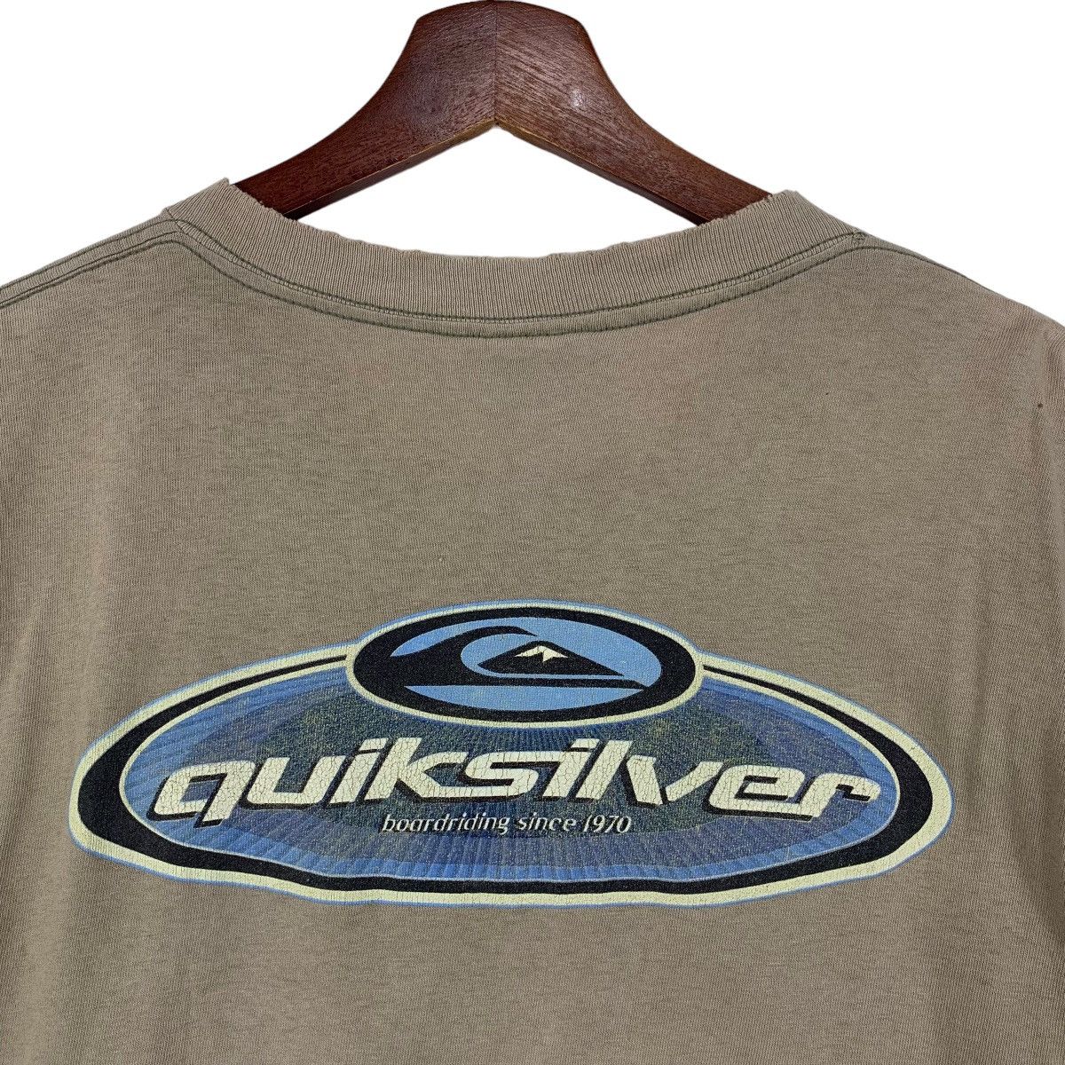 Quiksilver × Vintage Vintage Quiksilver Surf Tshirt Big Logo Size US M / EU 48-50 / 2 - 2 Thumbnail