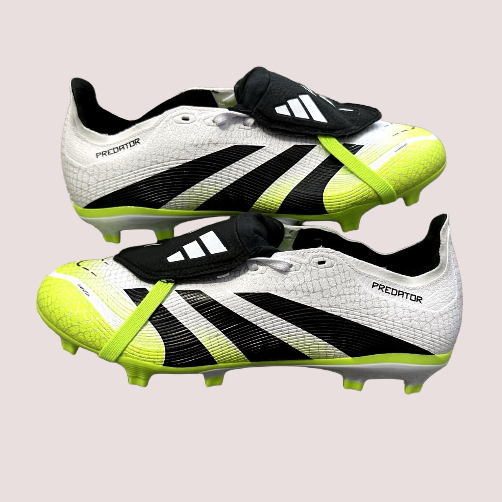 Adidas adidas Predator League Soccer Cleats Mens 8 Womens 9 Predator League Firm Ground White Multi-Pattern Soccer Shoes Men's 8 9 US Size Size US 8 / IT 38 - 1 Thumbnail
