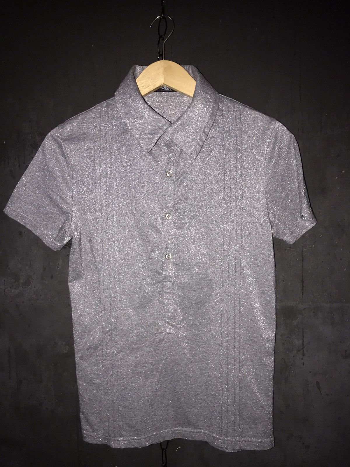 Tornado Mart Y2K Tornado mart Glitter Poloshirt Size US S / EU 44-46 / 1 - 8 Thumbnail