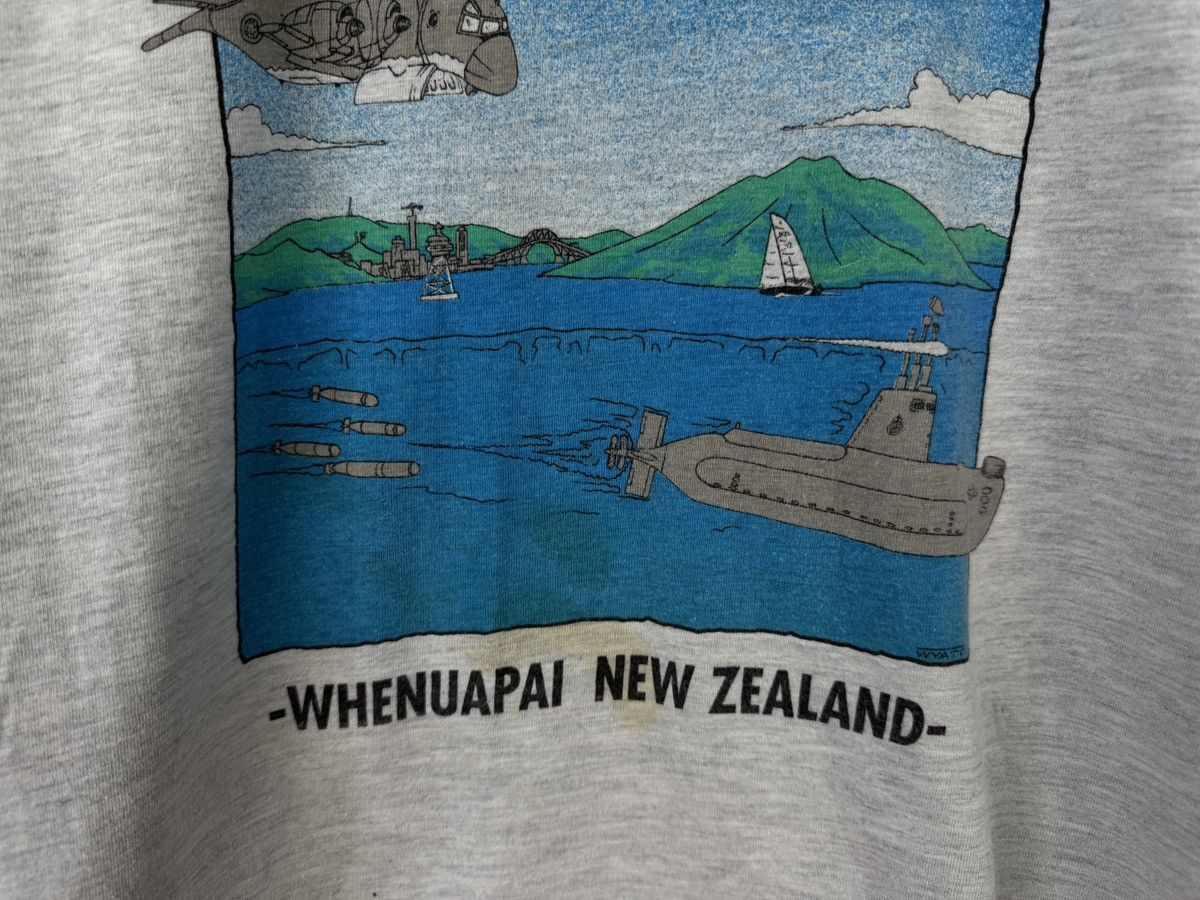 Vintage Mens 1996 Fincastle Whenuapai New Zealand Air Force T-Shirt Size US L / EU 52-54 / 3 - 8 Thumbnail