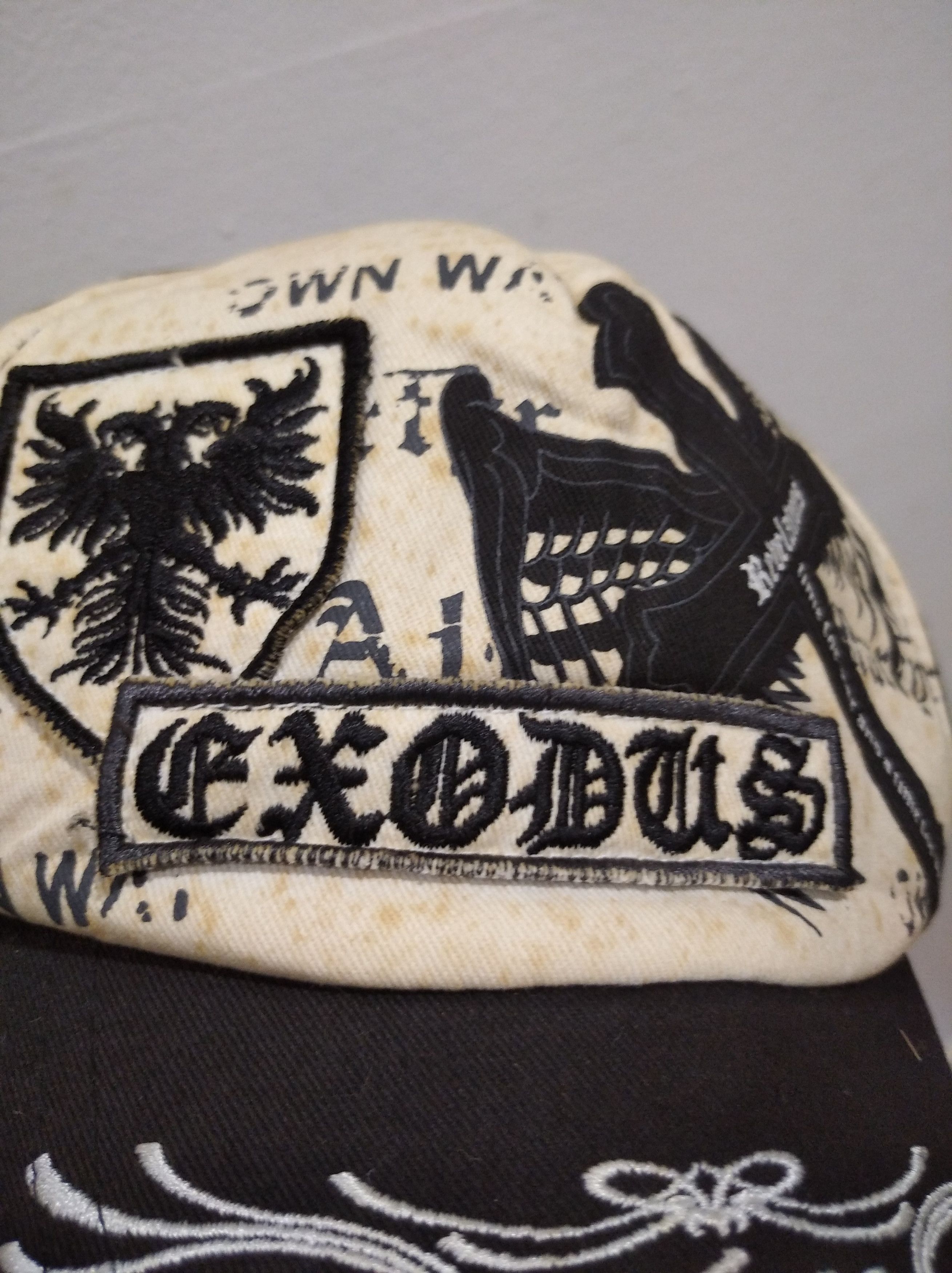 Band Tees × Exodus Vintage exodus band hats cap Size ONE SIZE - 6 Thumbnail