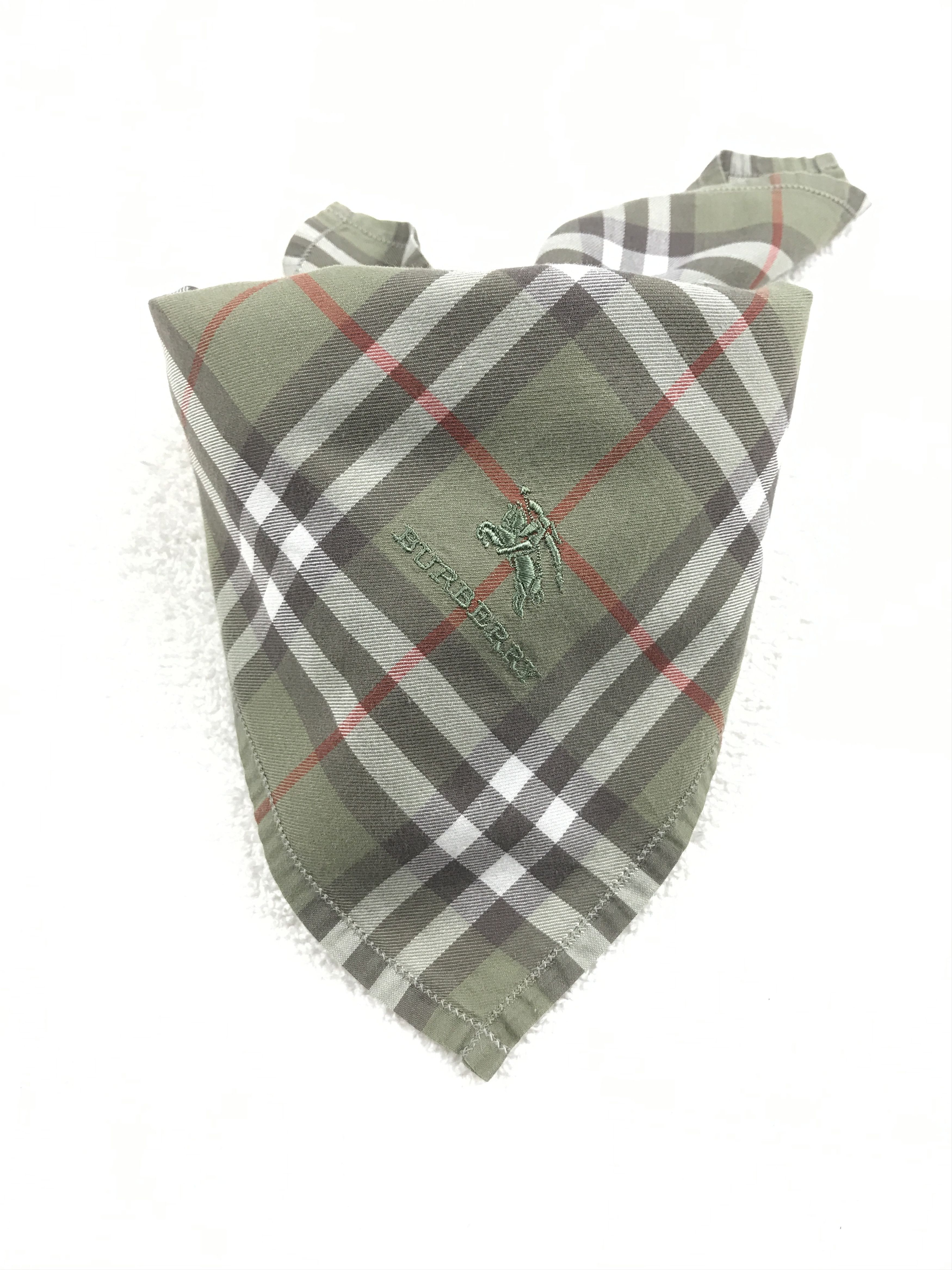 Burberry × Vintage Vintage Burberry Bandana Neckerchief Handkerchief Size ONE SIZE - 3 Thumbnail