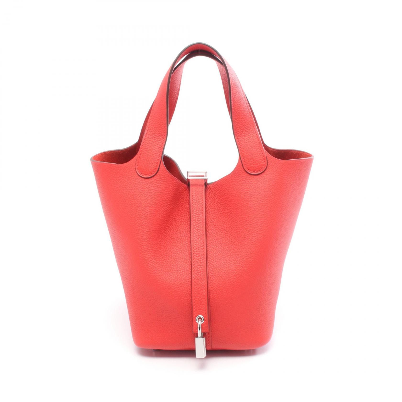 Hermes Hermes Hermes Picotin Lock PM Calfskin Handbag Leather Handbag Y2020 DUTY FREE for USA Size ONE SIZE - 1 Thumbnail